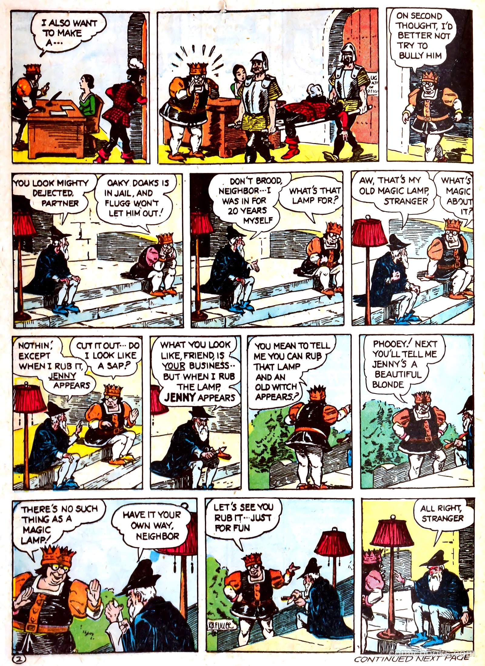 Famous Funnies #93 — page 37 of 60