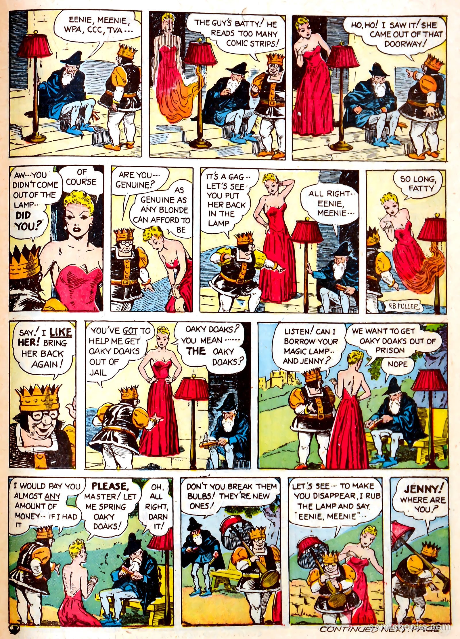 Famous Funnies #93 — page 38 of 60
