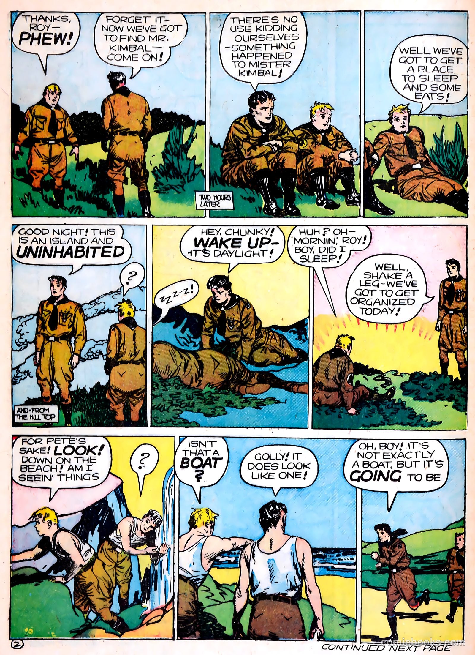 Famous Funnies #93 — page 45 of 60