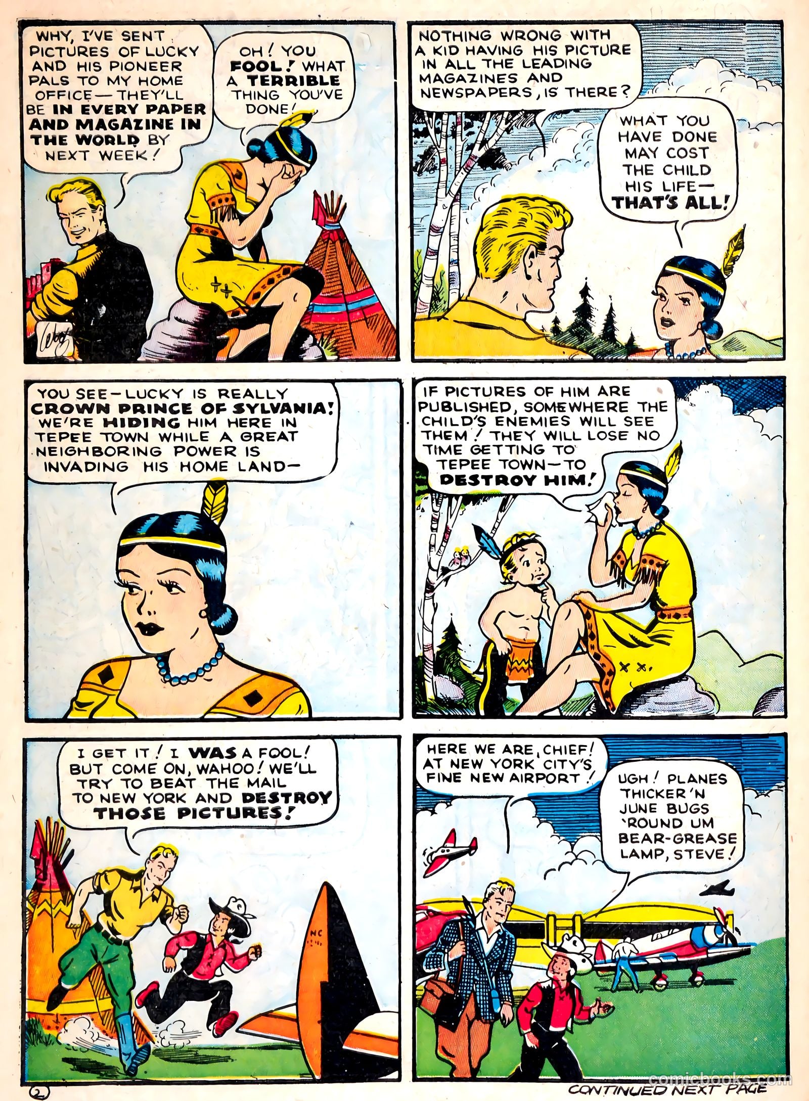 Famous Funnies #93 — page 56 of 60