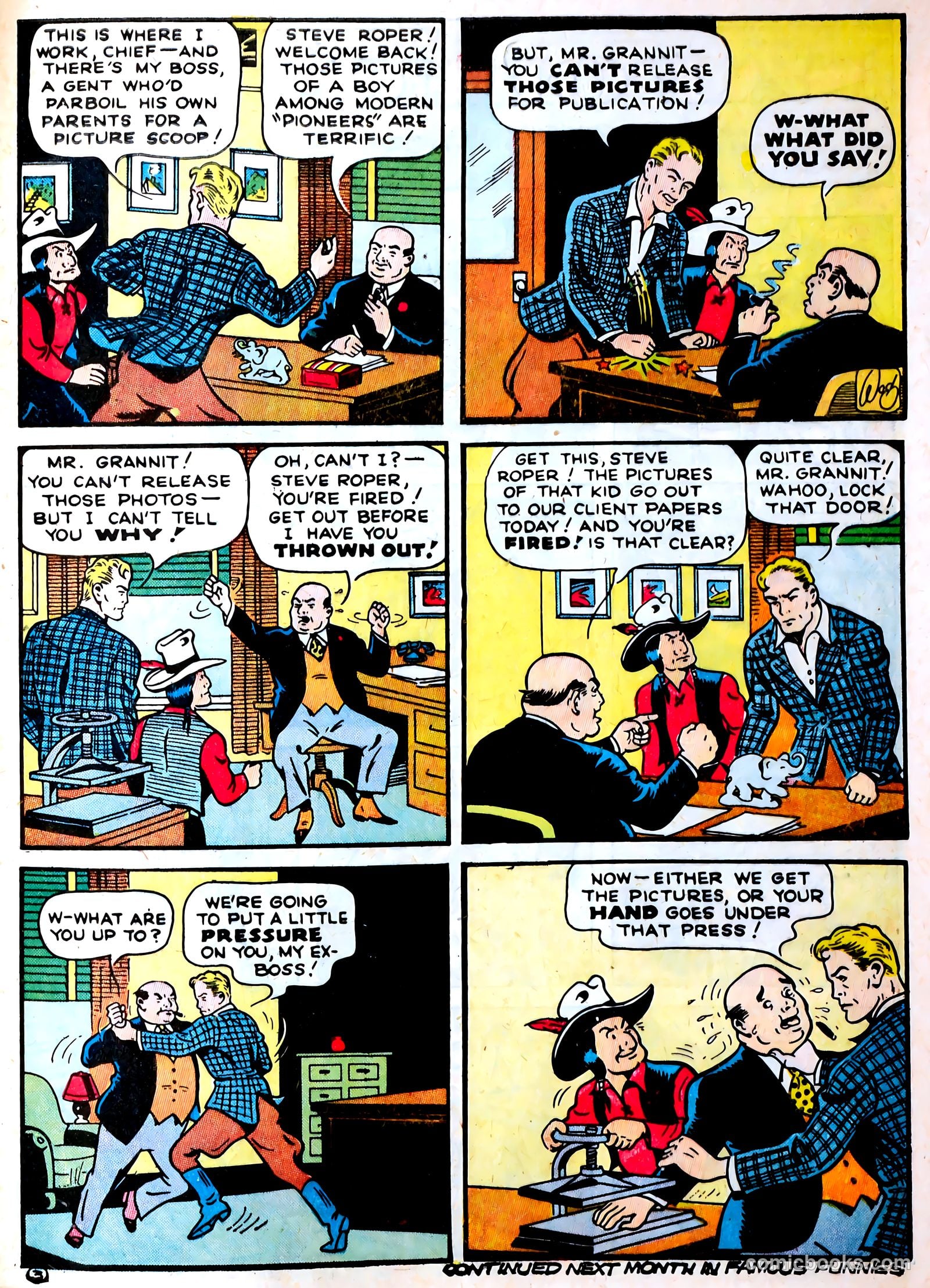 Famous Funnies #93 — page 57 of 60