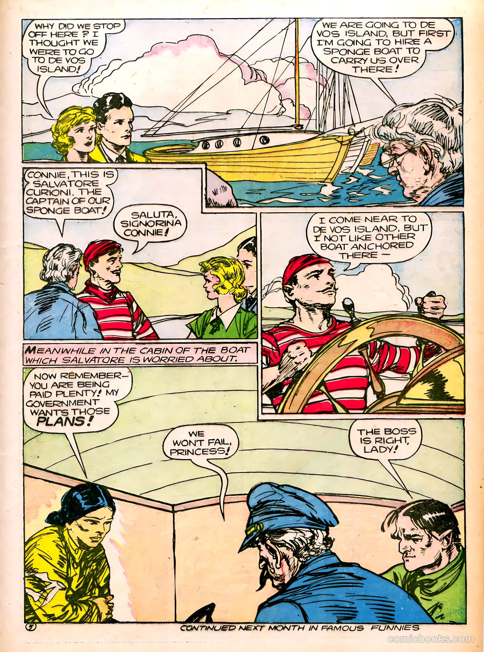 Famous Funnies #94 — page 17 of 60