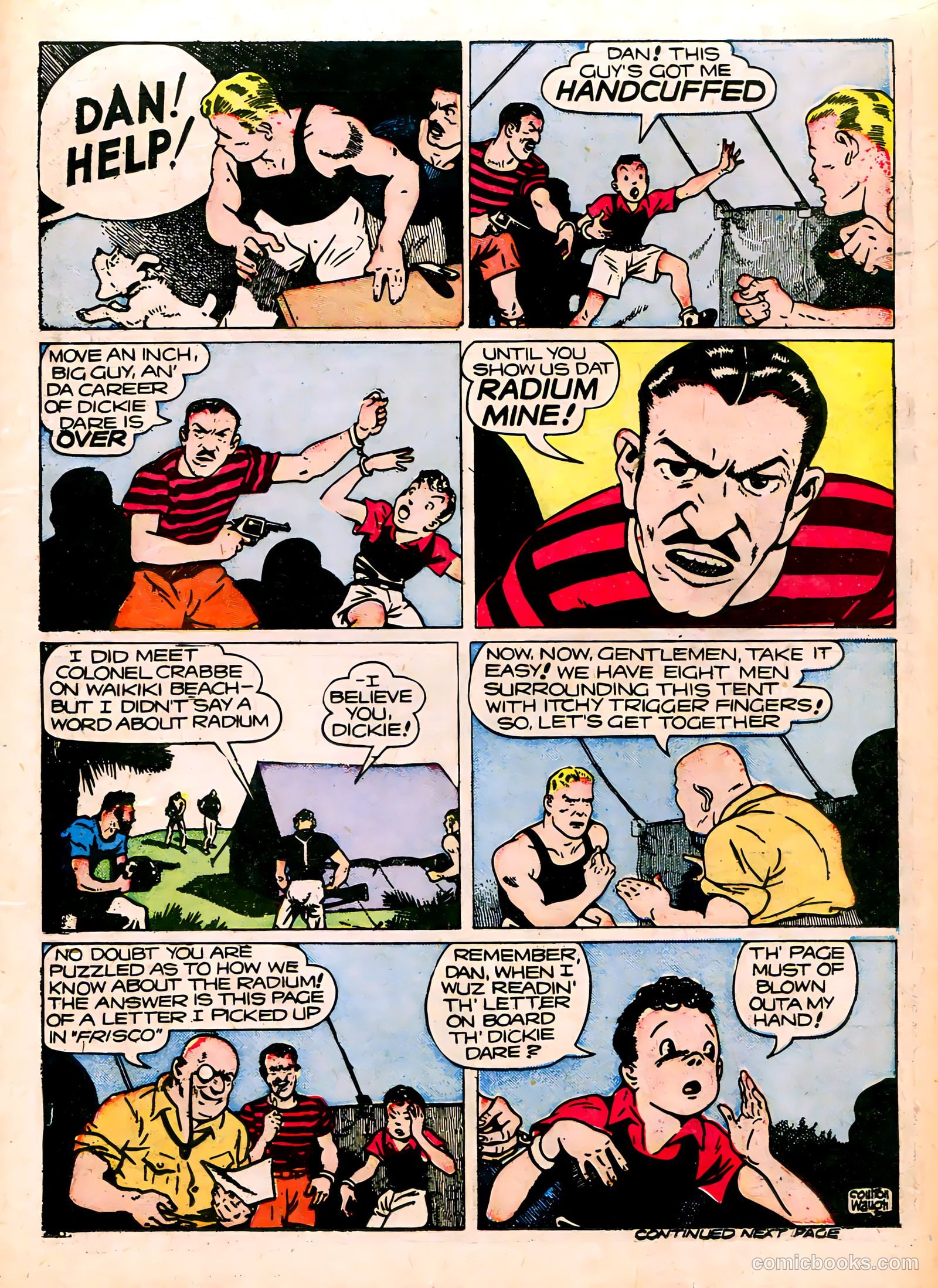 Famous Funnies #94 — page 21 of 60
