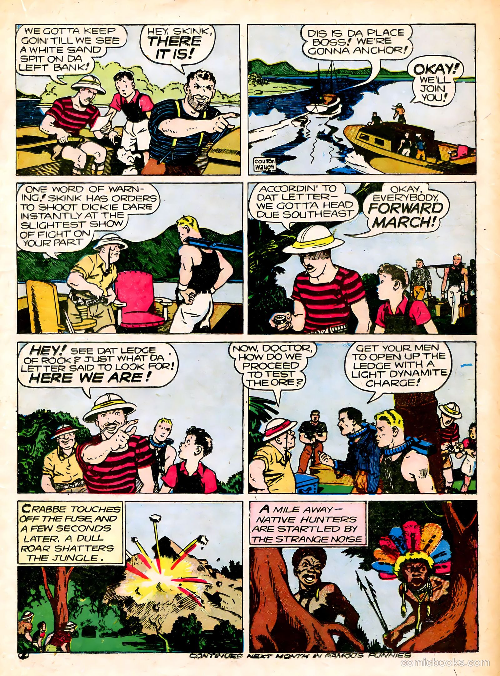 Famous Funnies #94 — page 23 of 60