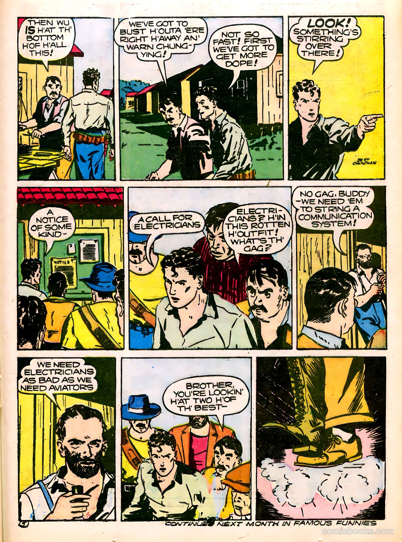 Famous Funnies #94 — page 35 of 60