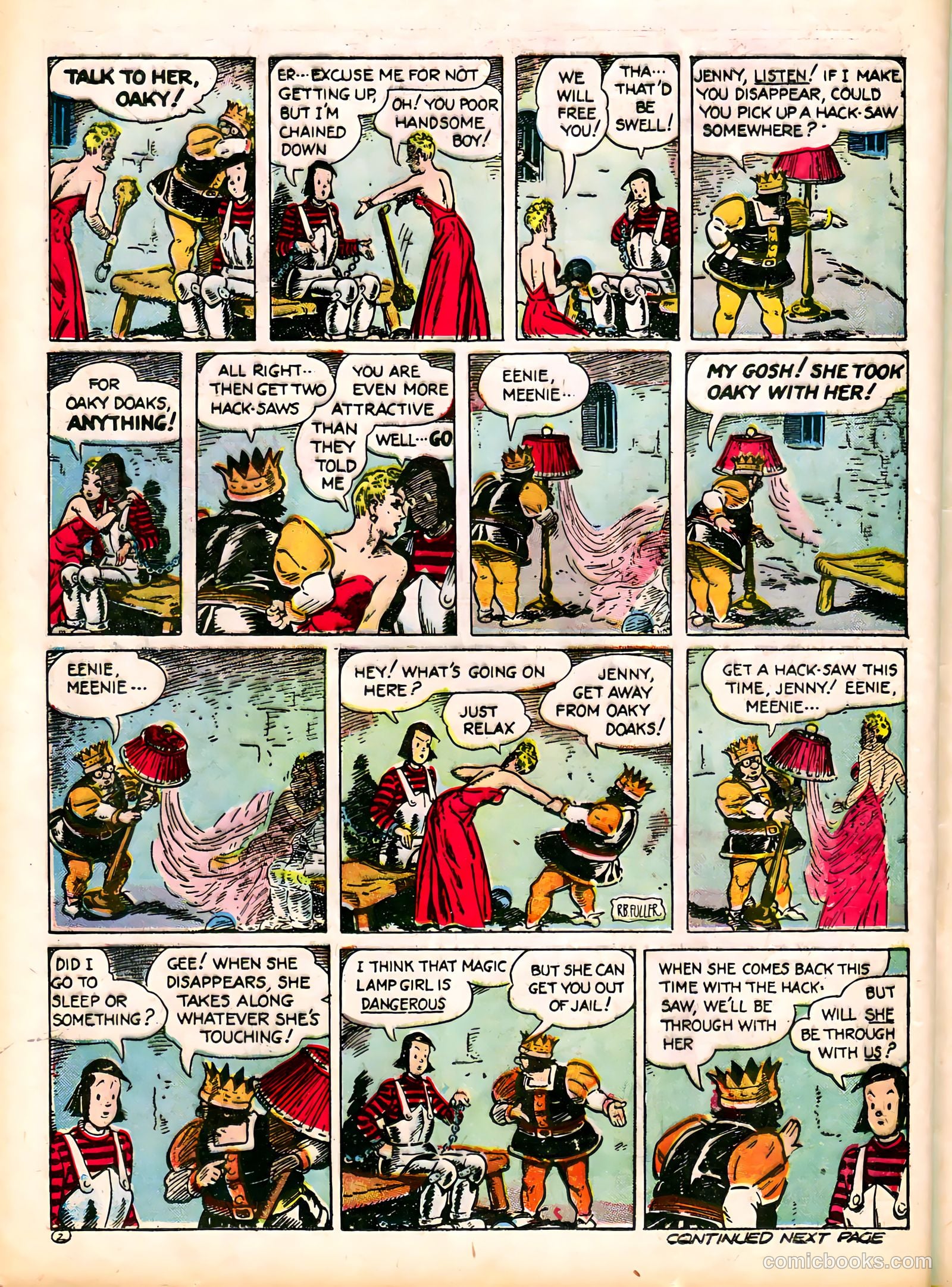 Famous Funnies #94 — page 38 of 60