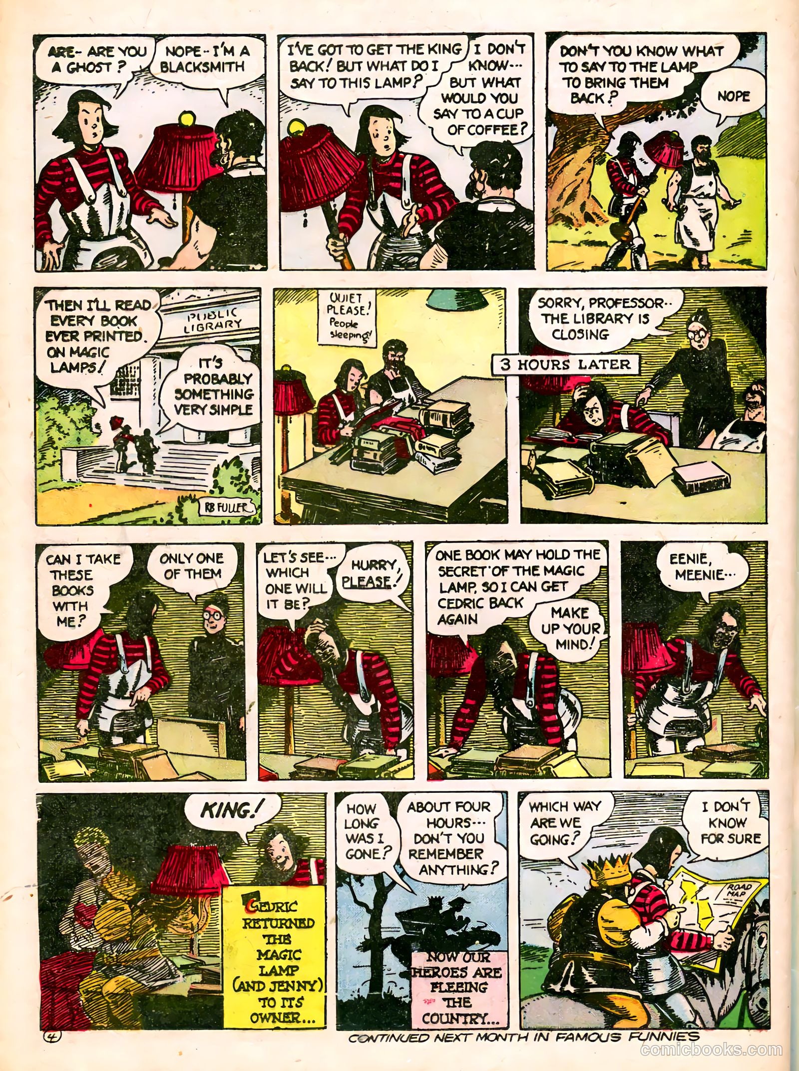 Famous Funnies #94 — page 40 of 60