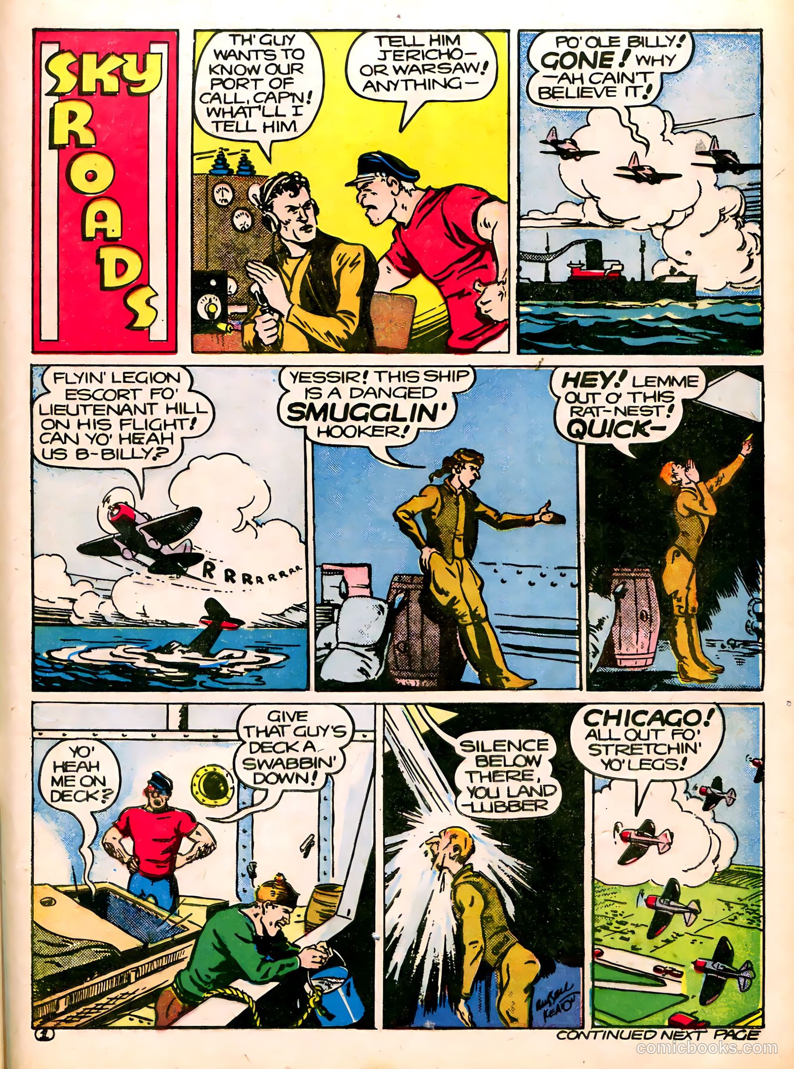 Famous Funnies #94 — page 41 of 60