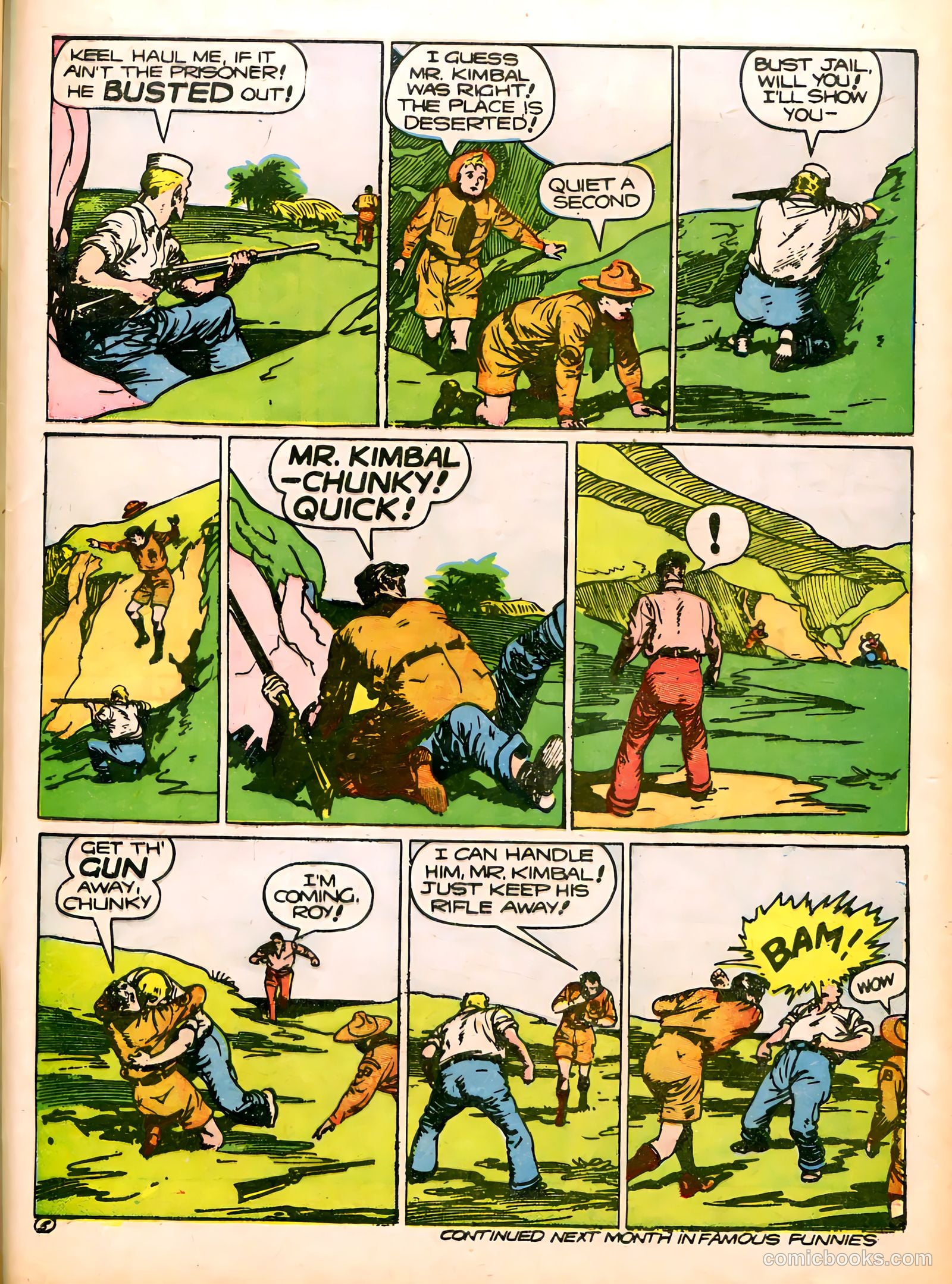 Famous Funnies #94 — page 49 of 60