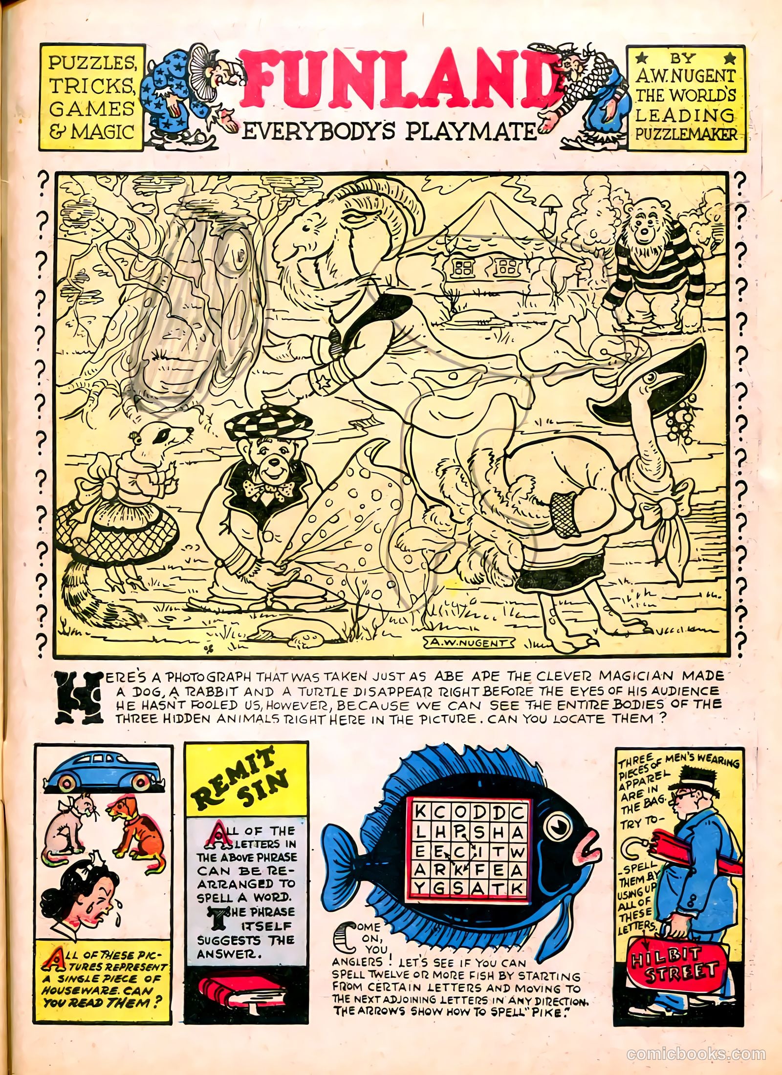 Famous Funnies #94 — page 53 of 60