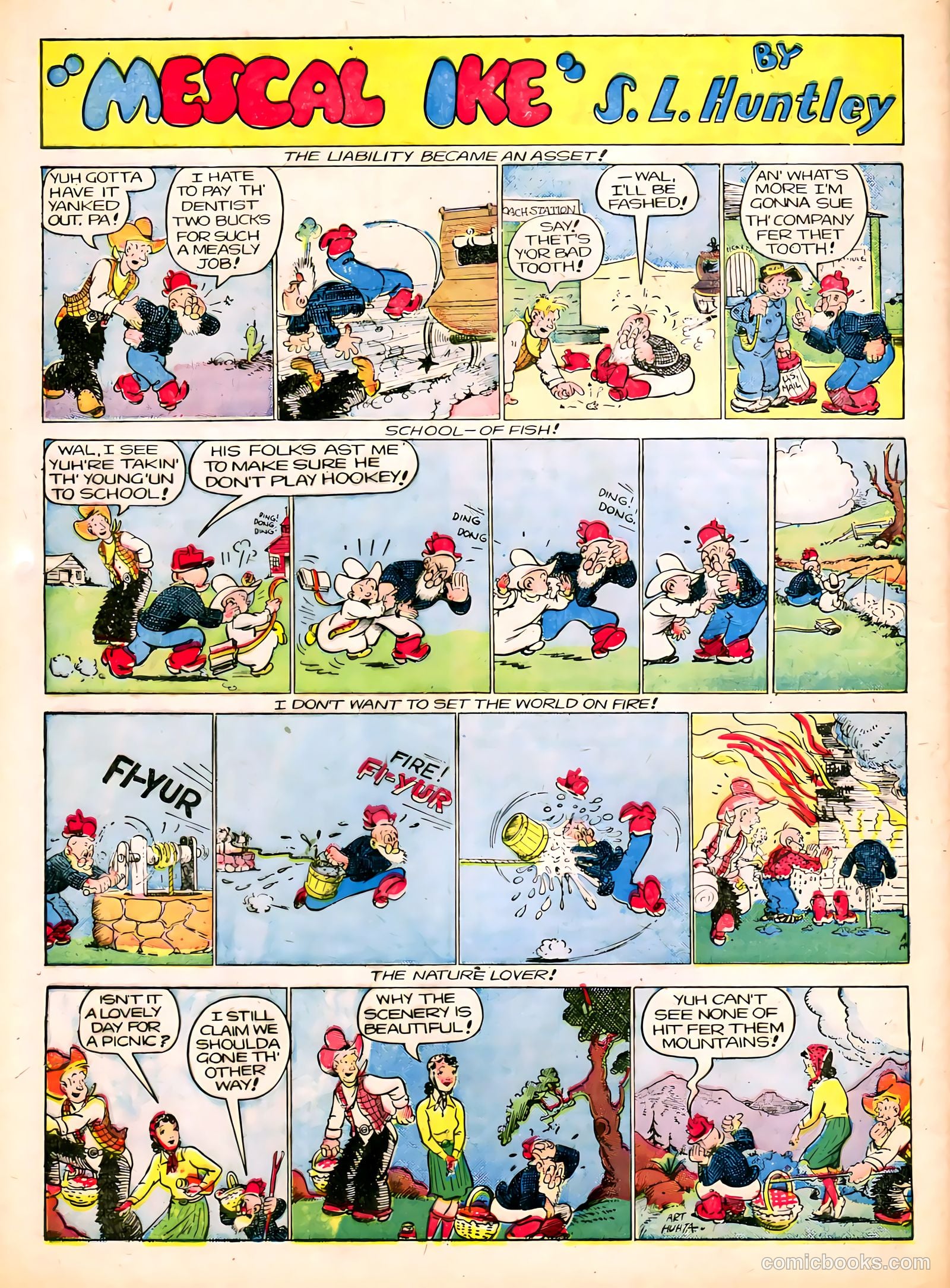 Famous Funnies #94 — page 54 of 60
