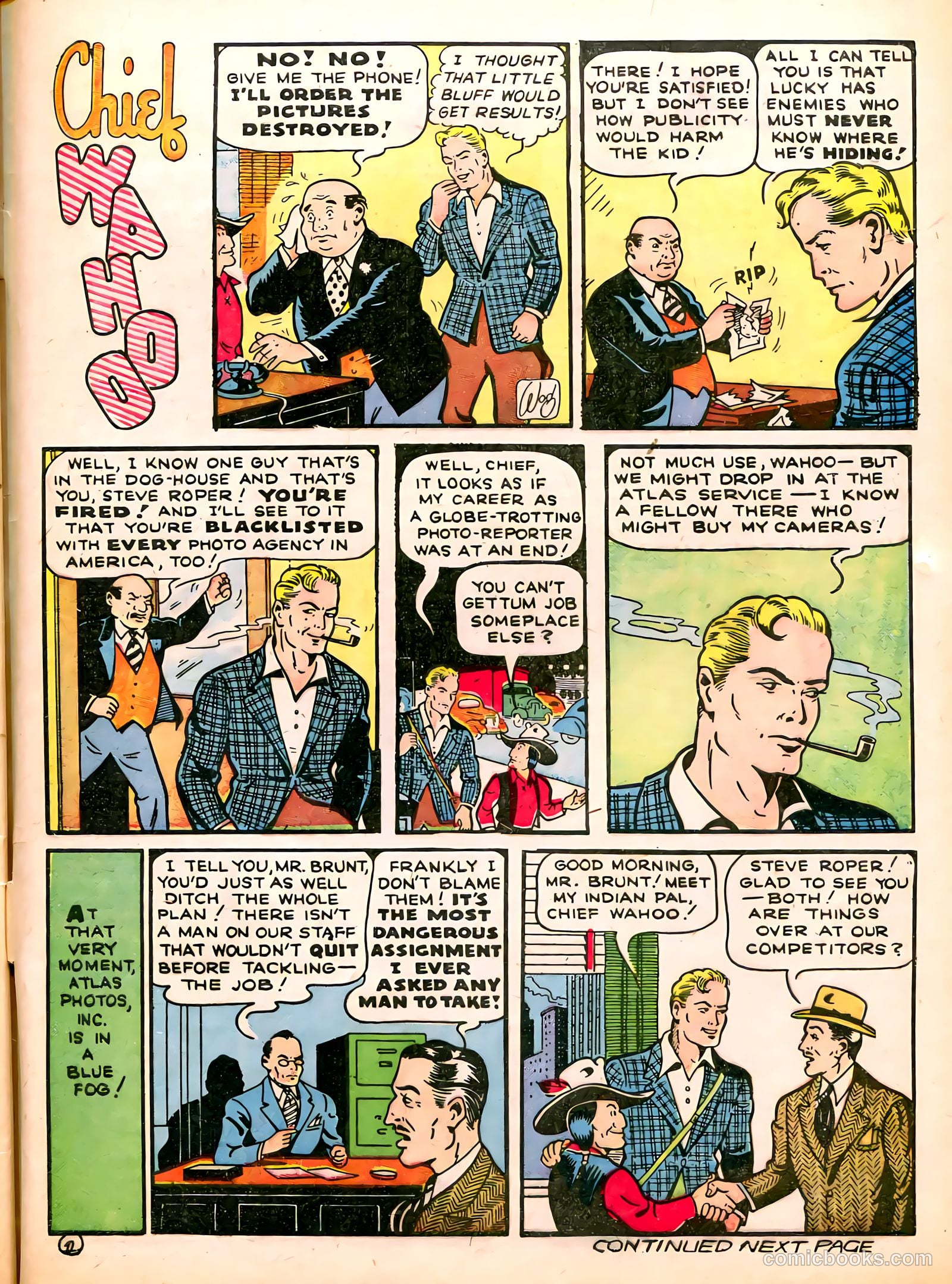Famous Funnies #94 — page 55 of 60