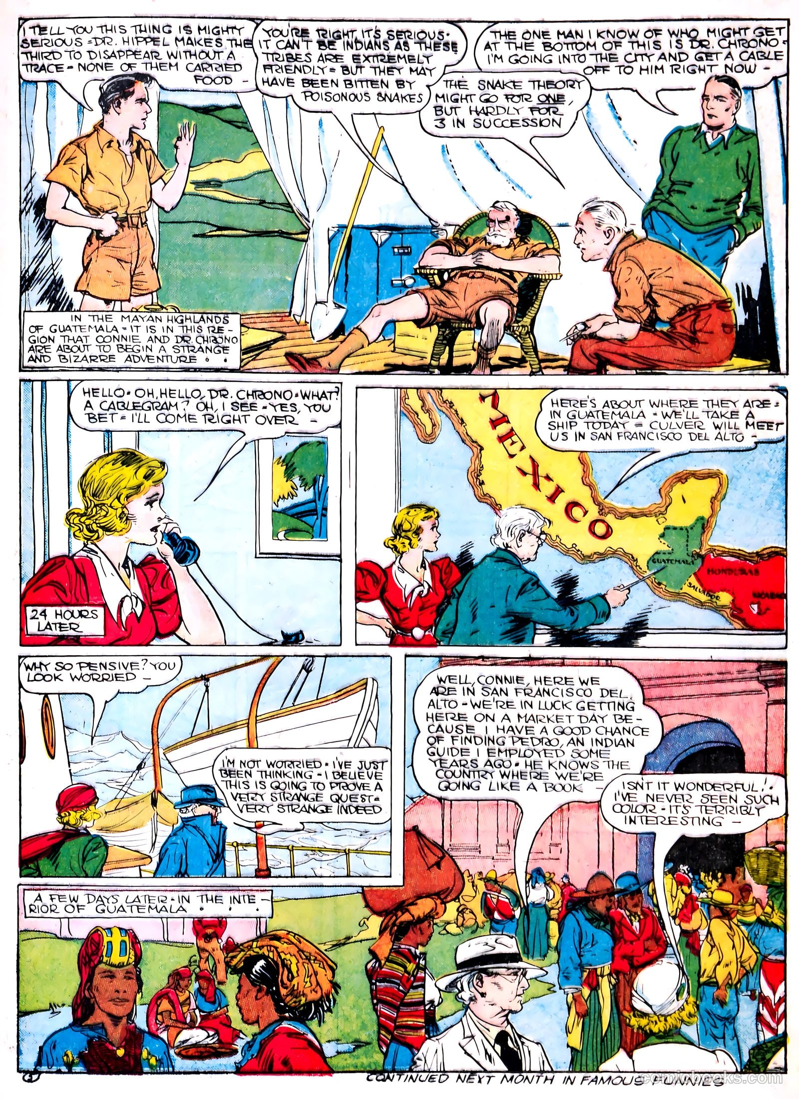 Famous Funnies #96 — page 17 of 60