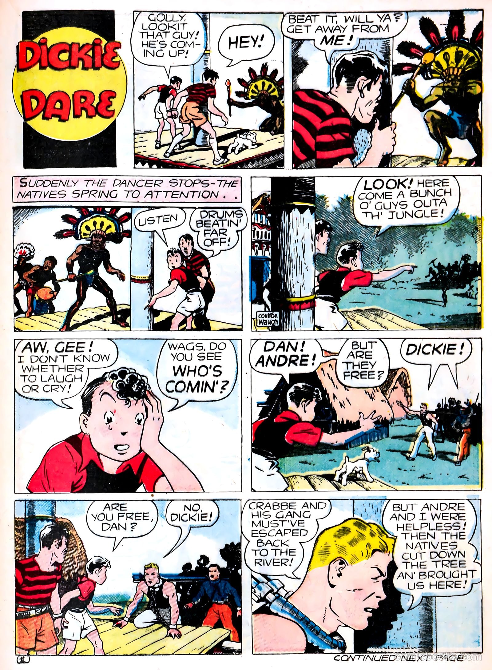 Famous Funnies #96 — page 19 of 60