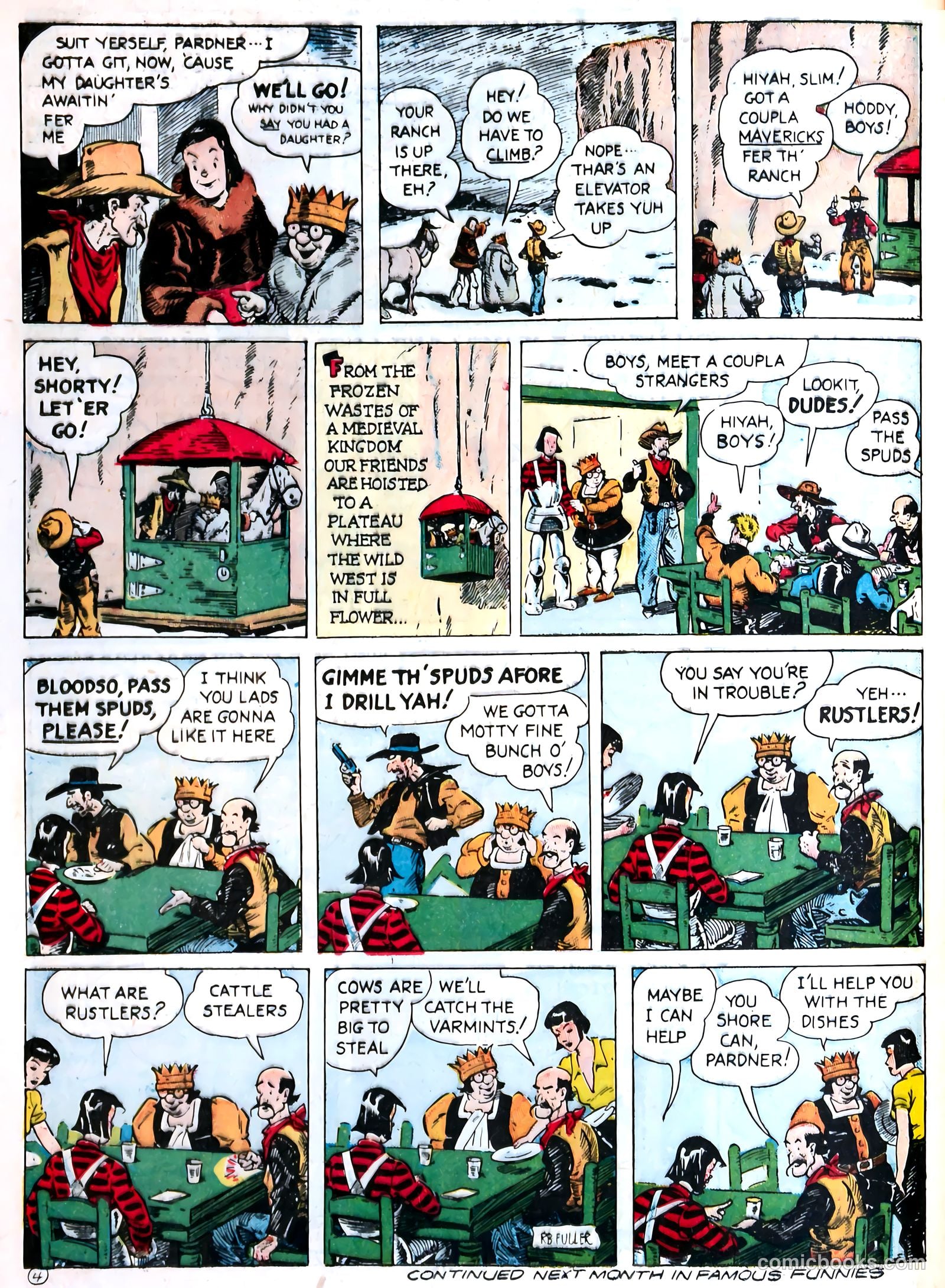 Famous Funnies #96 — page 39 of 60