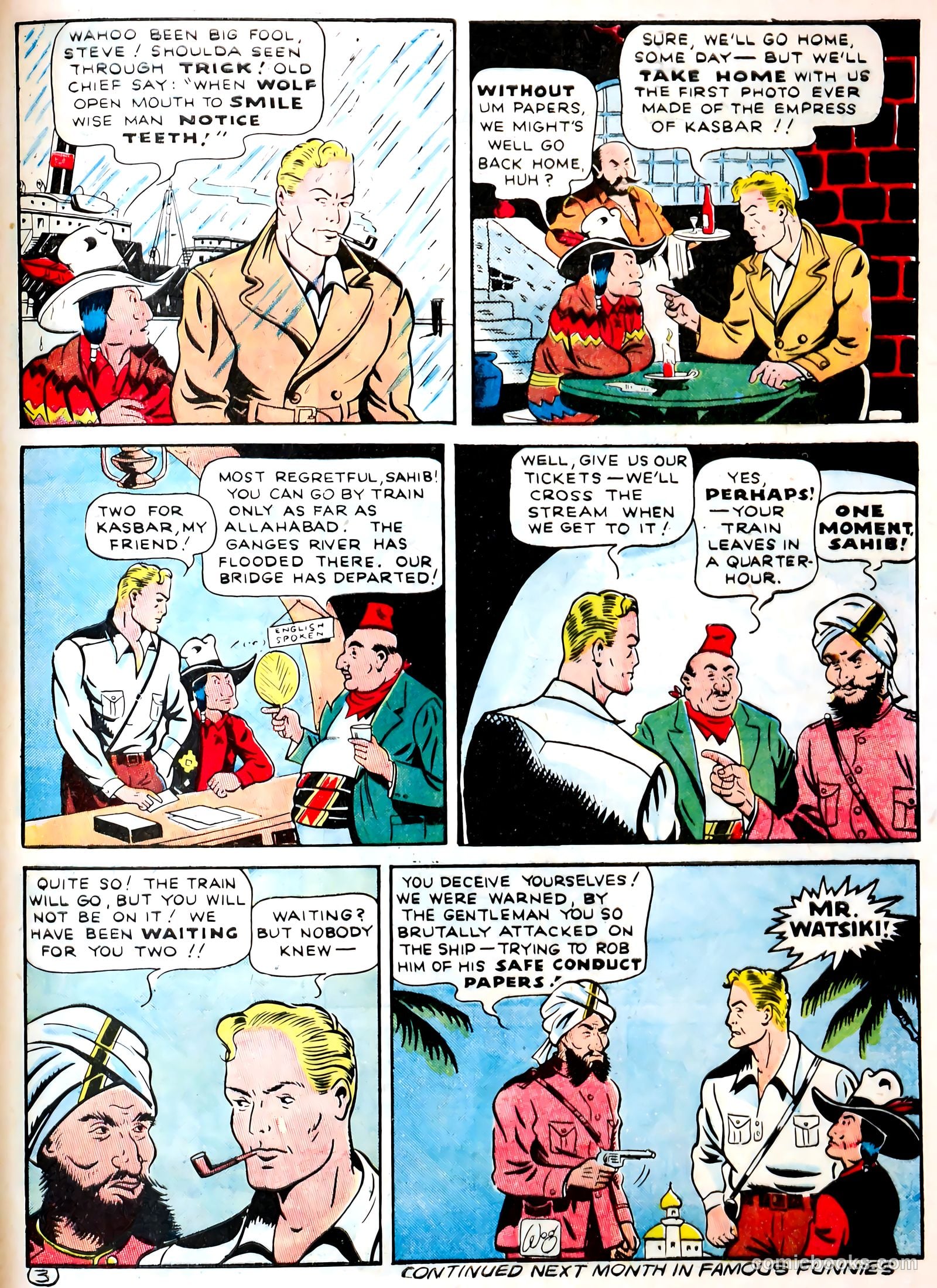 Famous Funnies #96 — page 57 of 60