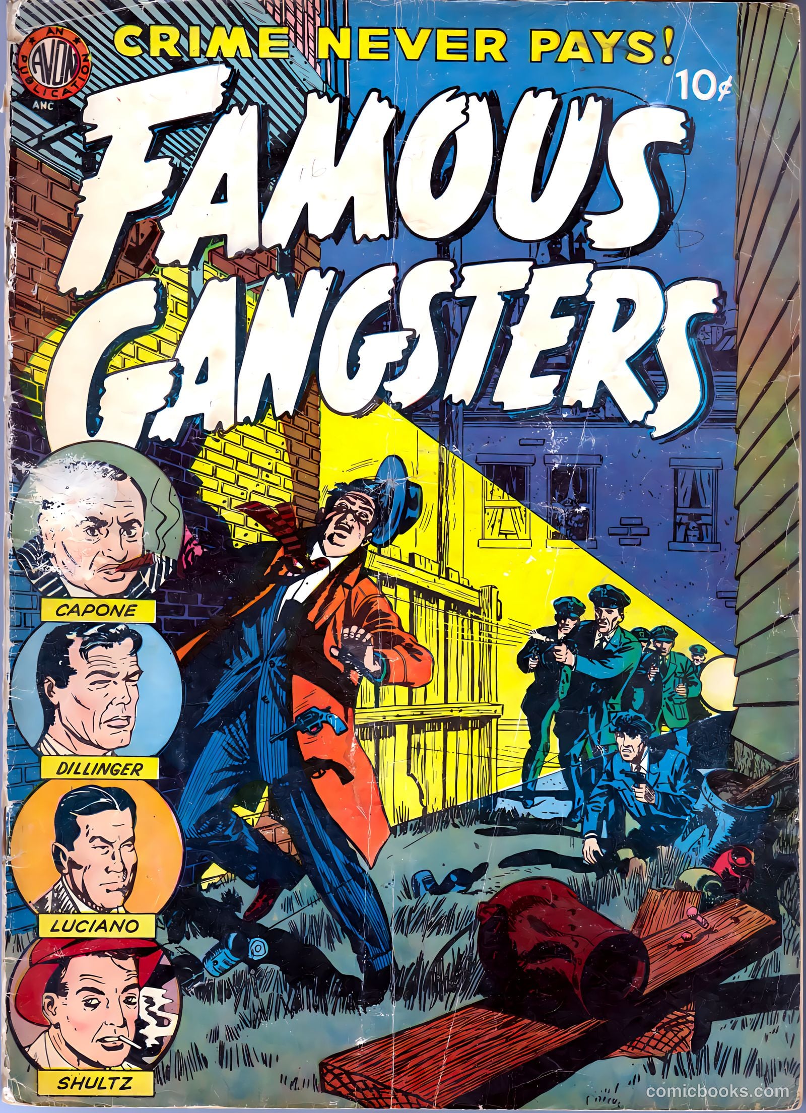 Famous Gangsters #1 — page 1 of 37