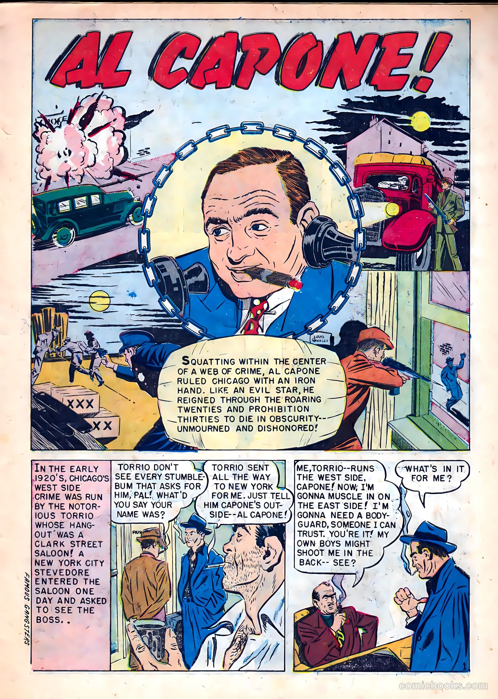Famous Gangsters #1 — page 3 of 37