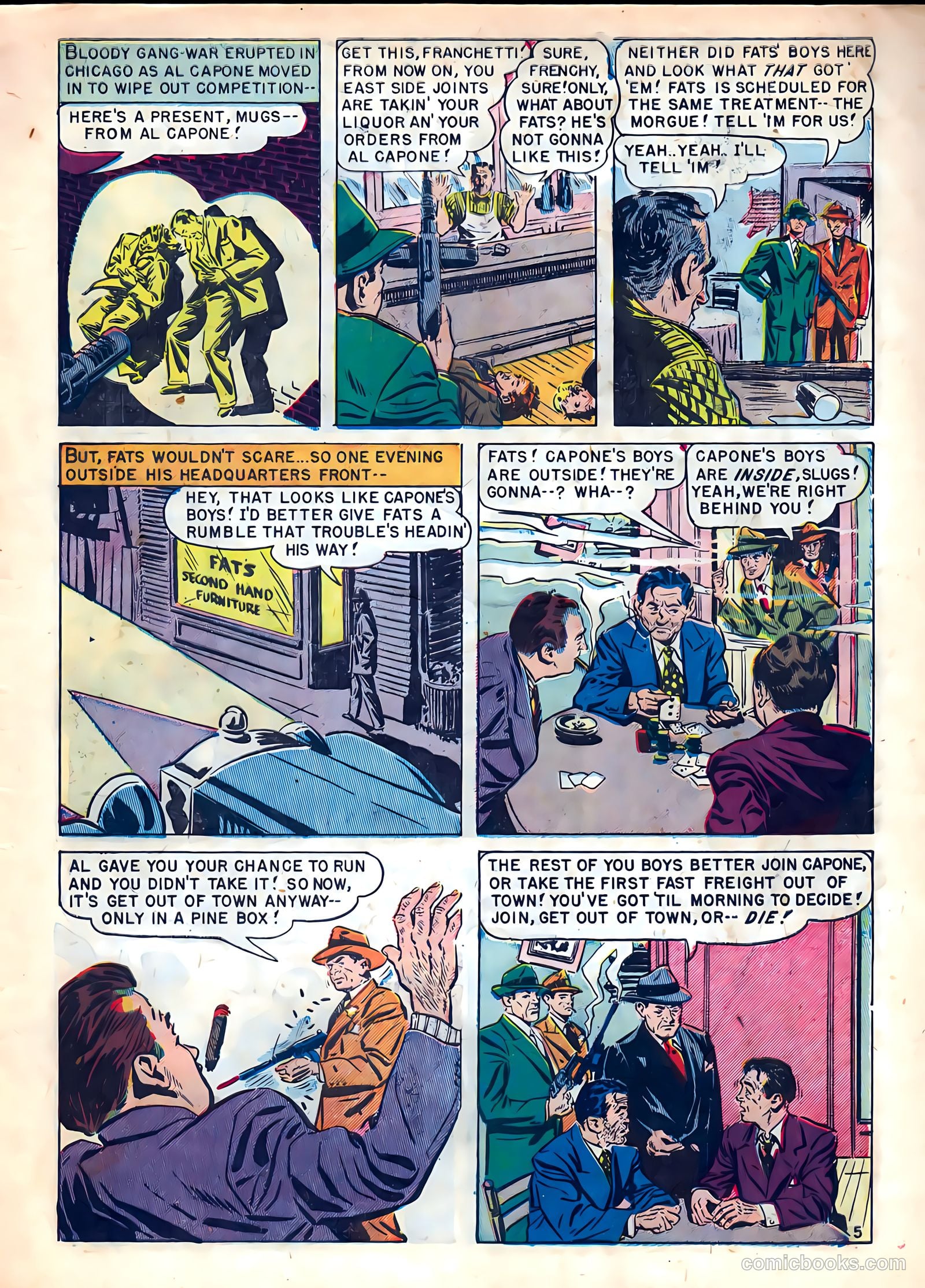 Famous Gangsters #1 — page 7 of 37