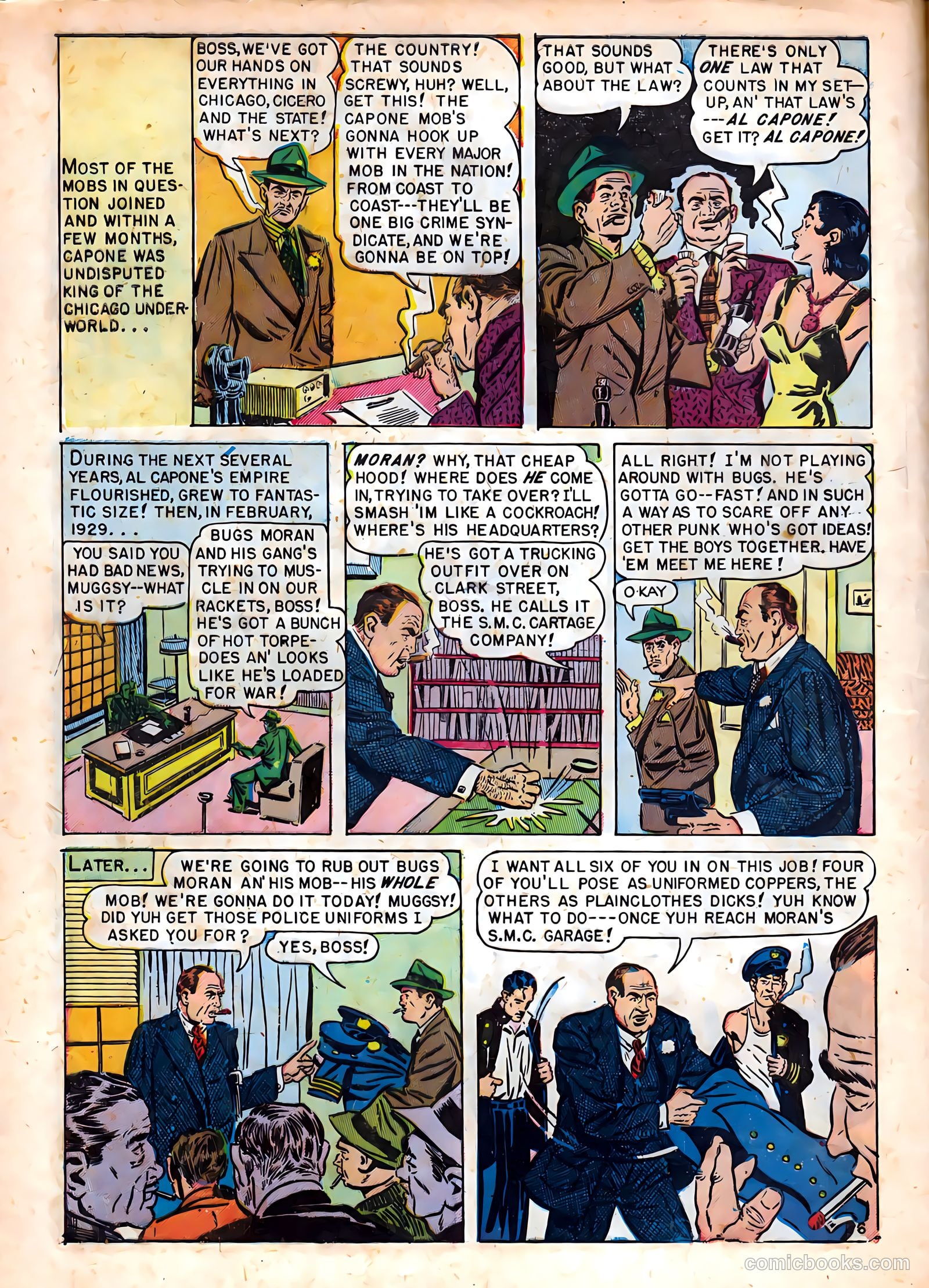 Famous Gangsters #1 — page 8 of 37