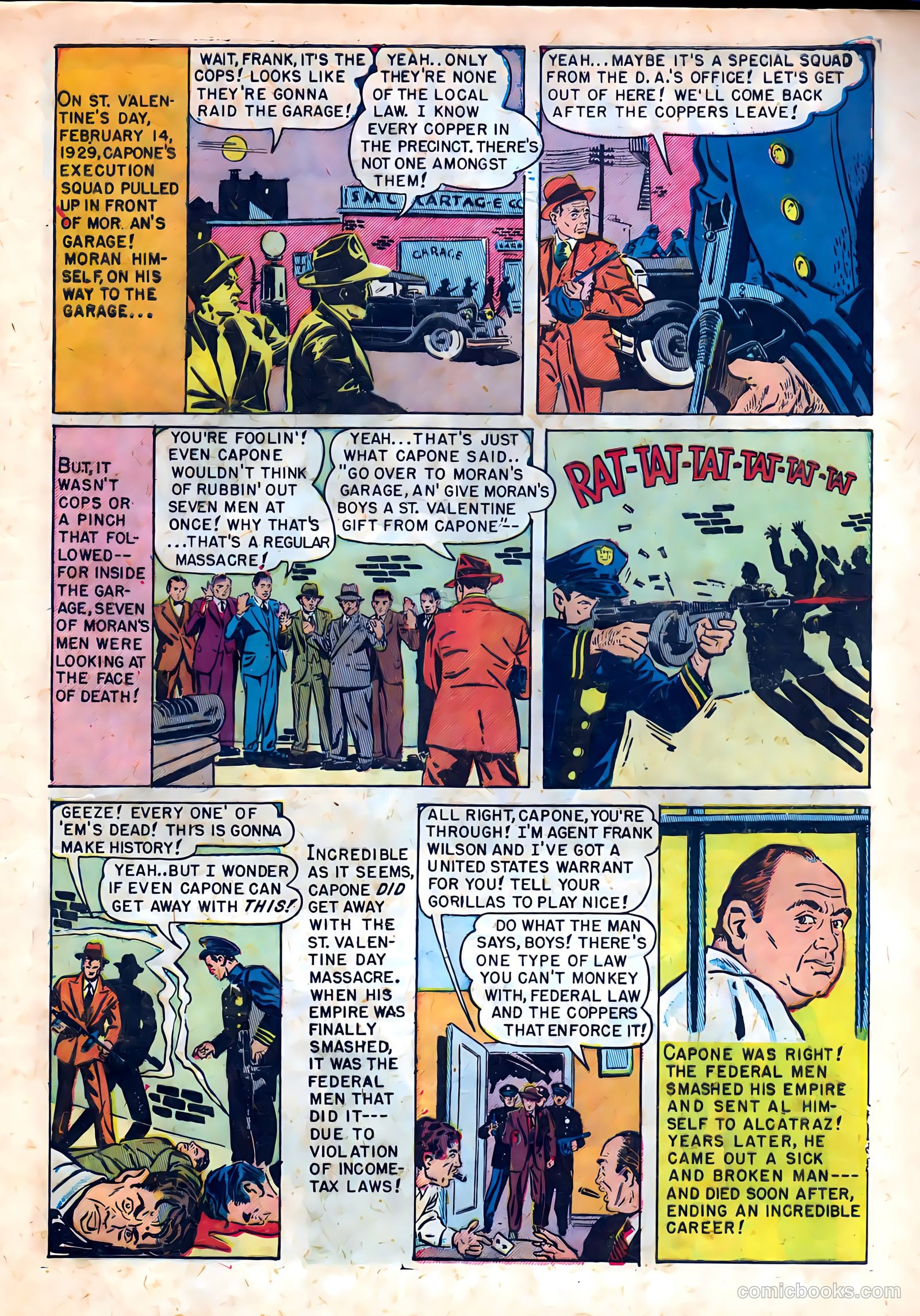 Famous Gangsters #1 — page 9 of 37