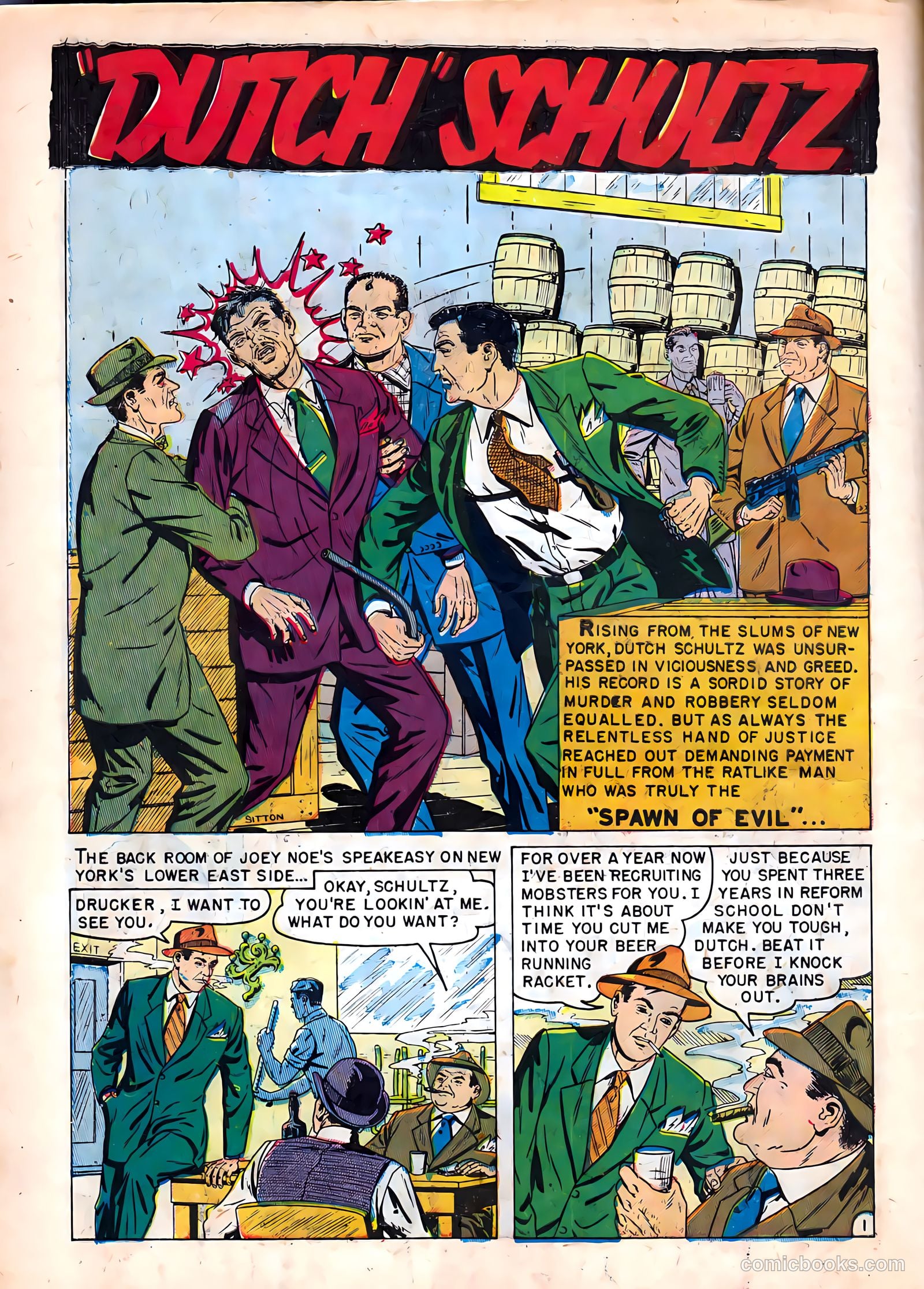 Famous Gangsters #1 — page 10 of 37