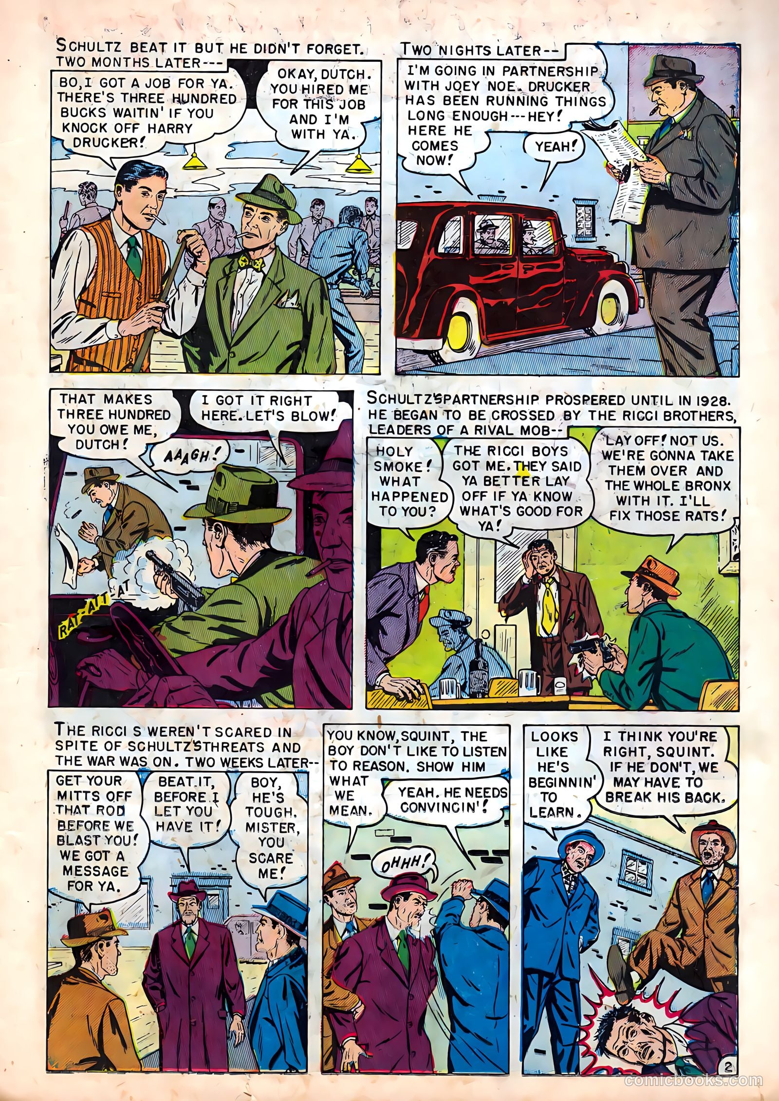 Famous Gangsters #1 — page 11 of 37