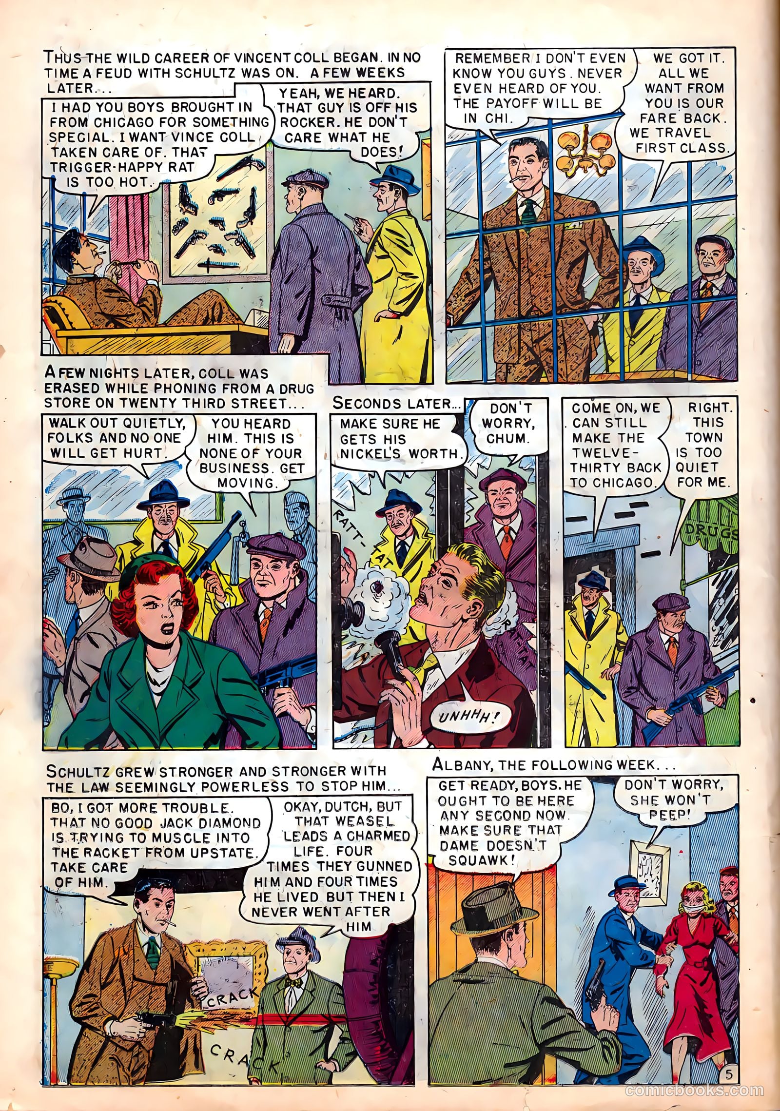 Famous Gangsters #1 — page 14 of 37