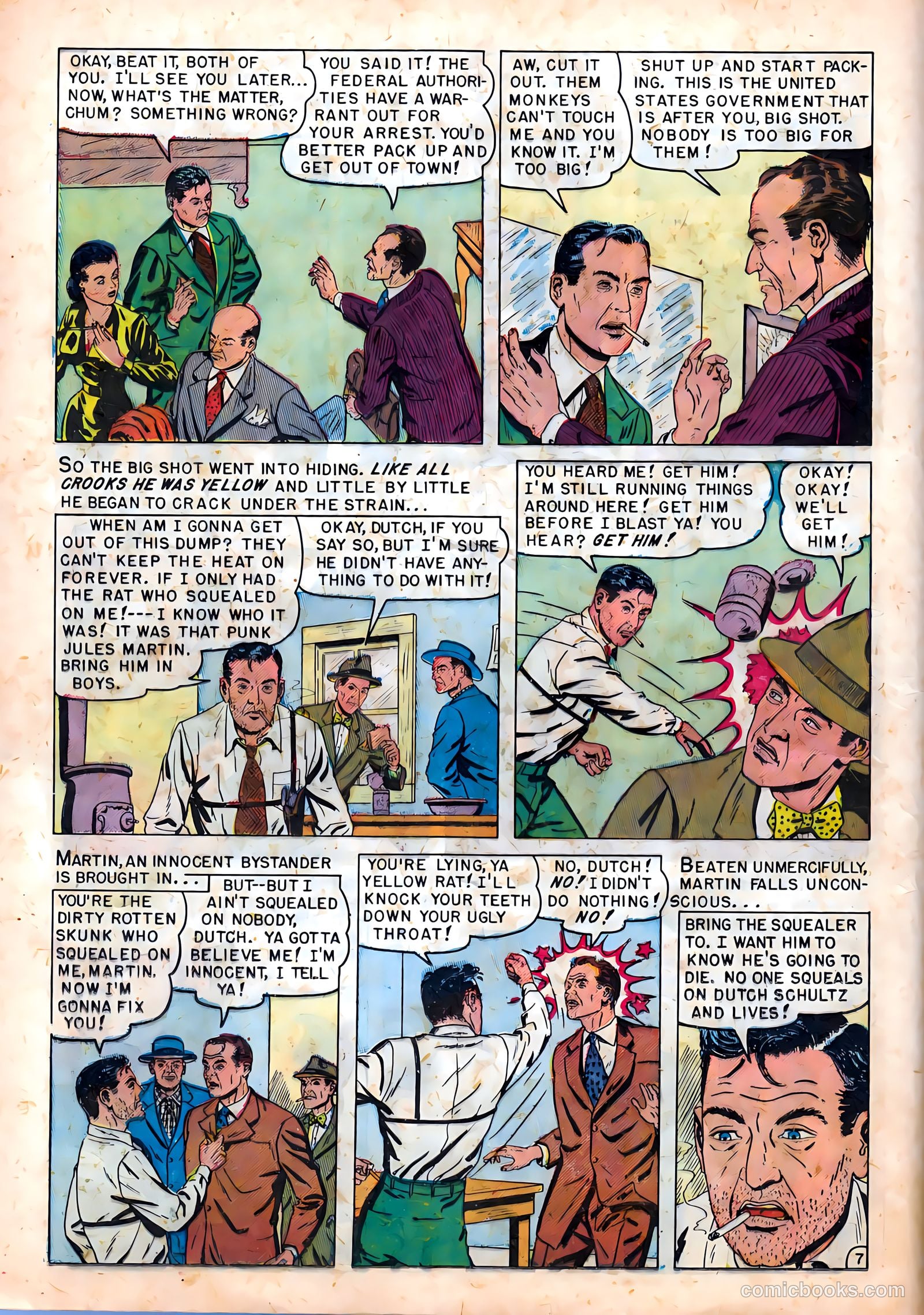 Famous Gangsters #1 — page 16 of 37