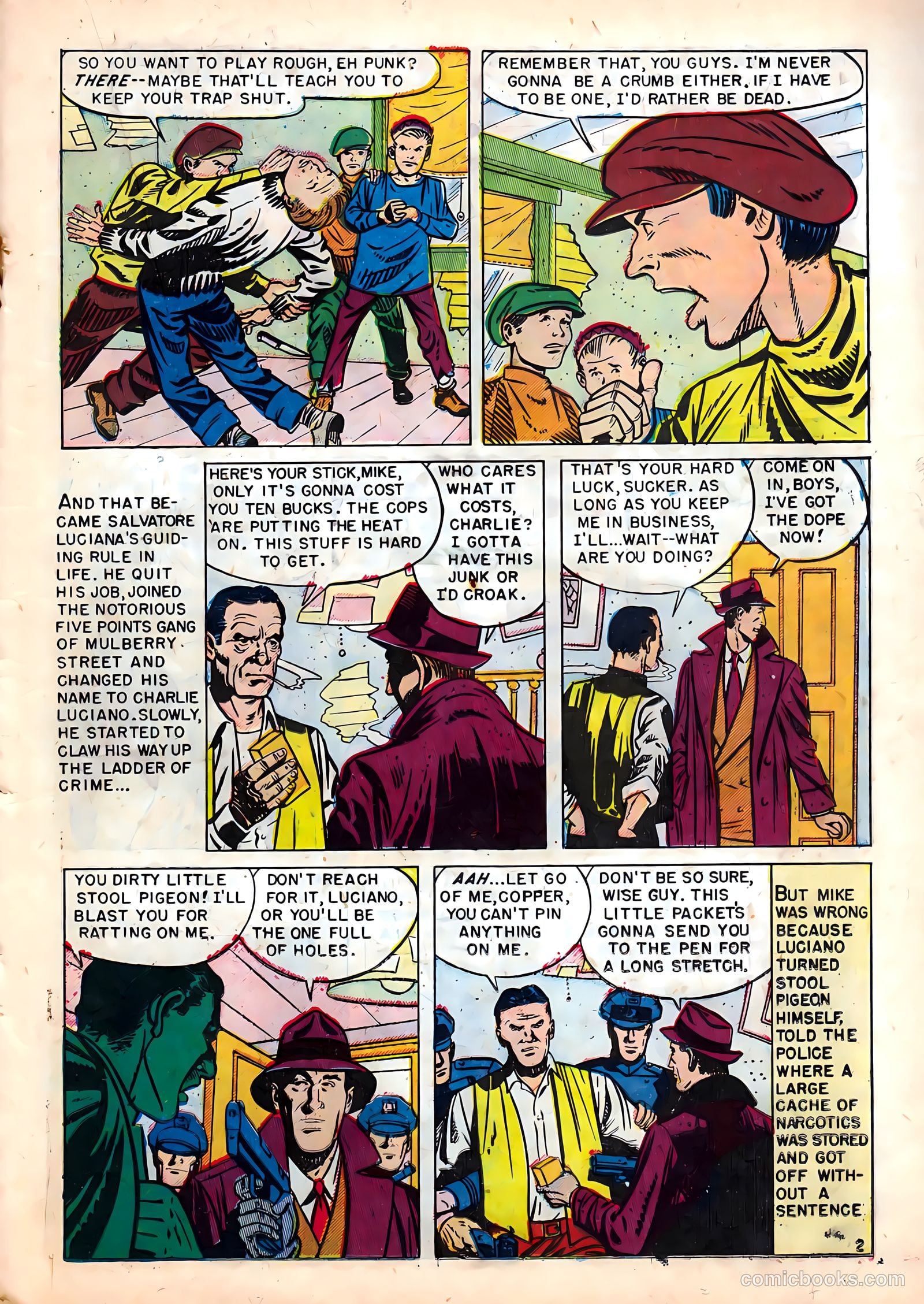 Famous Gangsters #1 — page 19 of 37