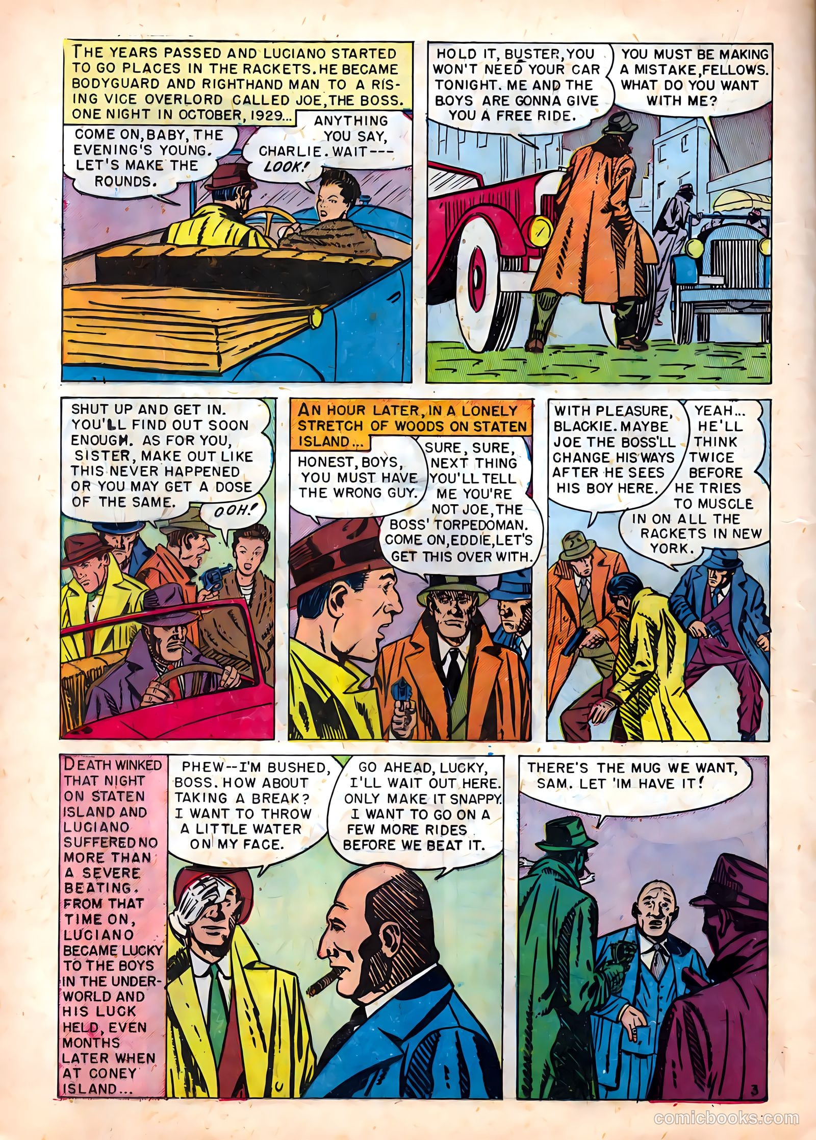 Famous Gangsters #1 — page 20 of 37