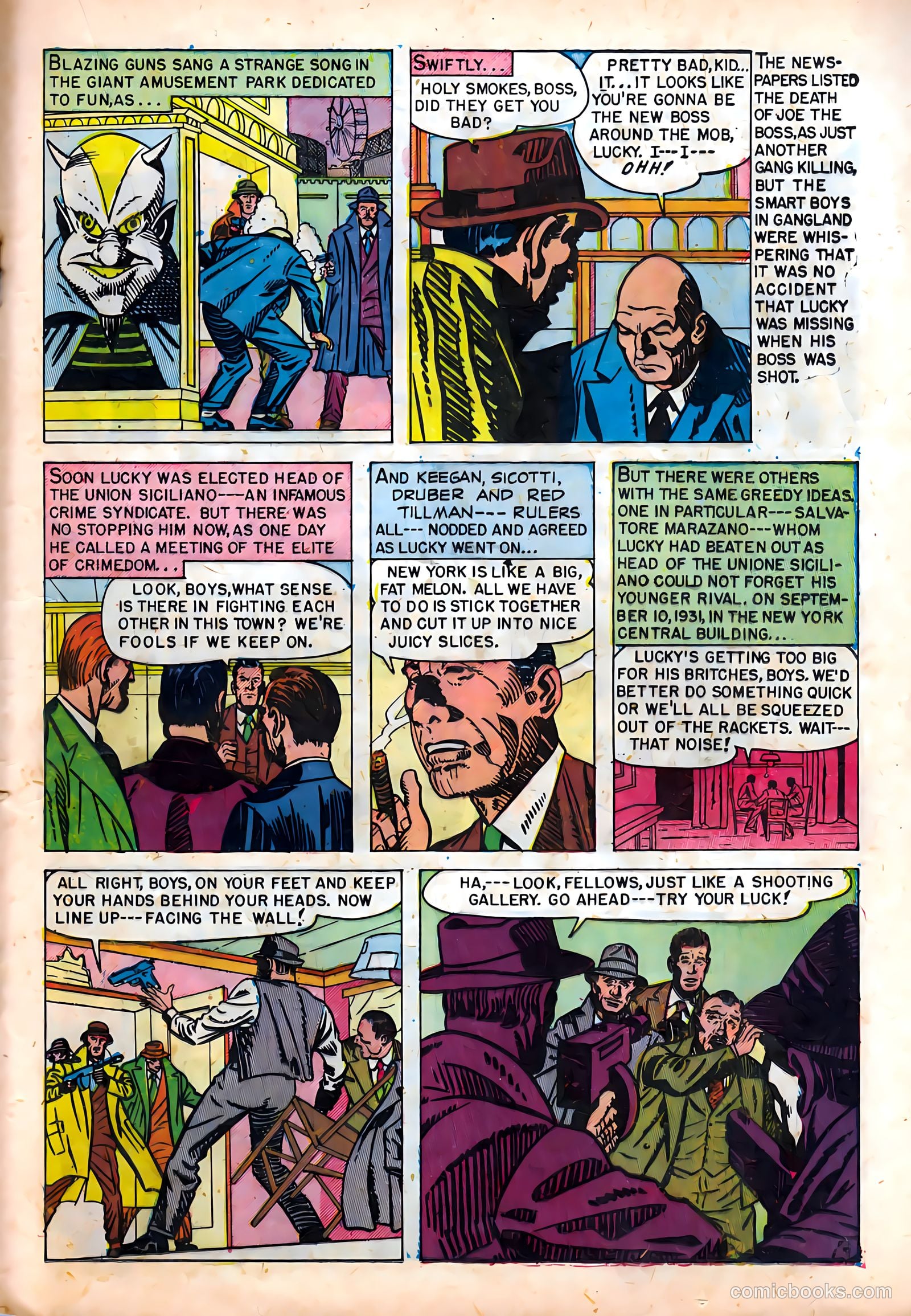 Famous Gangsters #1 — page 21 of 37