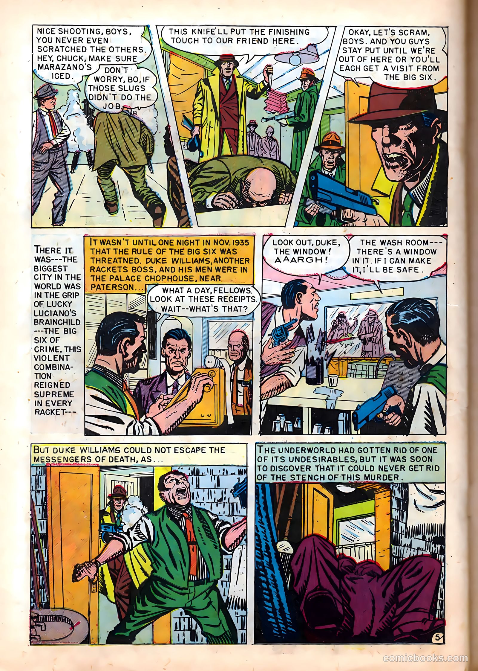 Famous Gangsters #1 — page 22 of 37