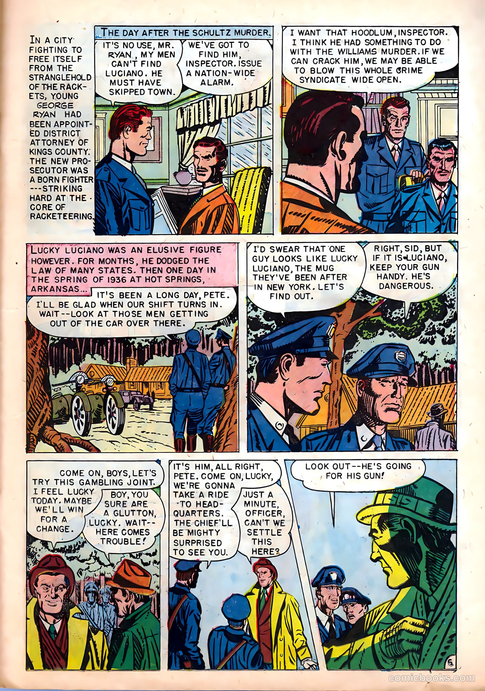 Famous Gangsters #1 — page 23 of 37
