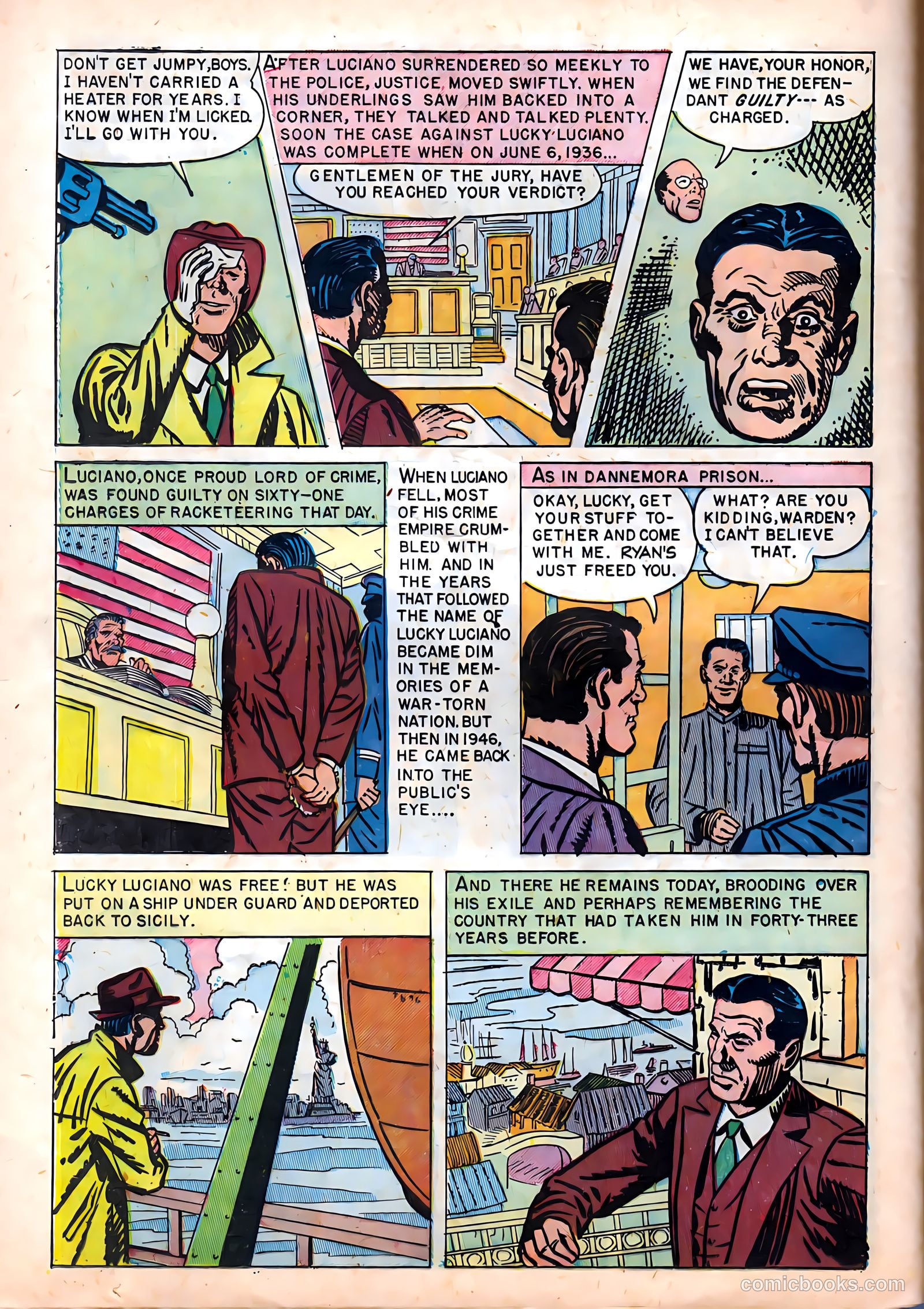 Famous Gangsters #1 — page 24 of 37