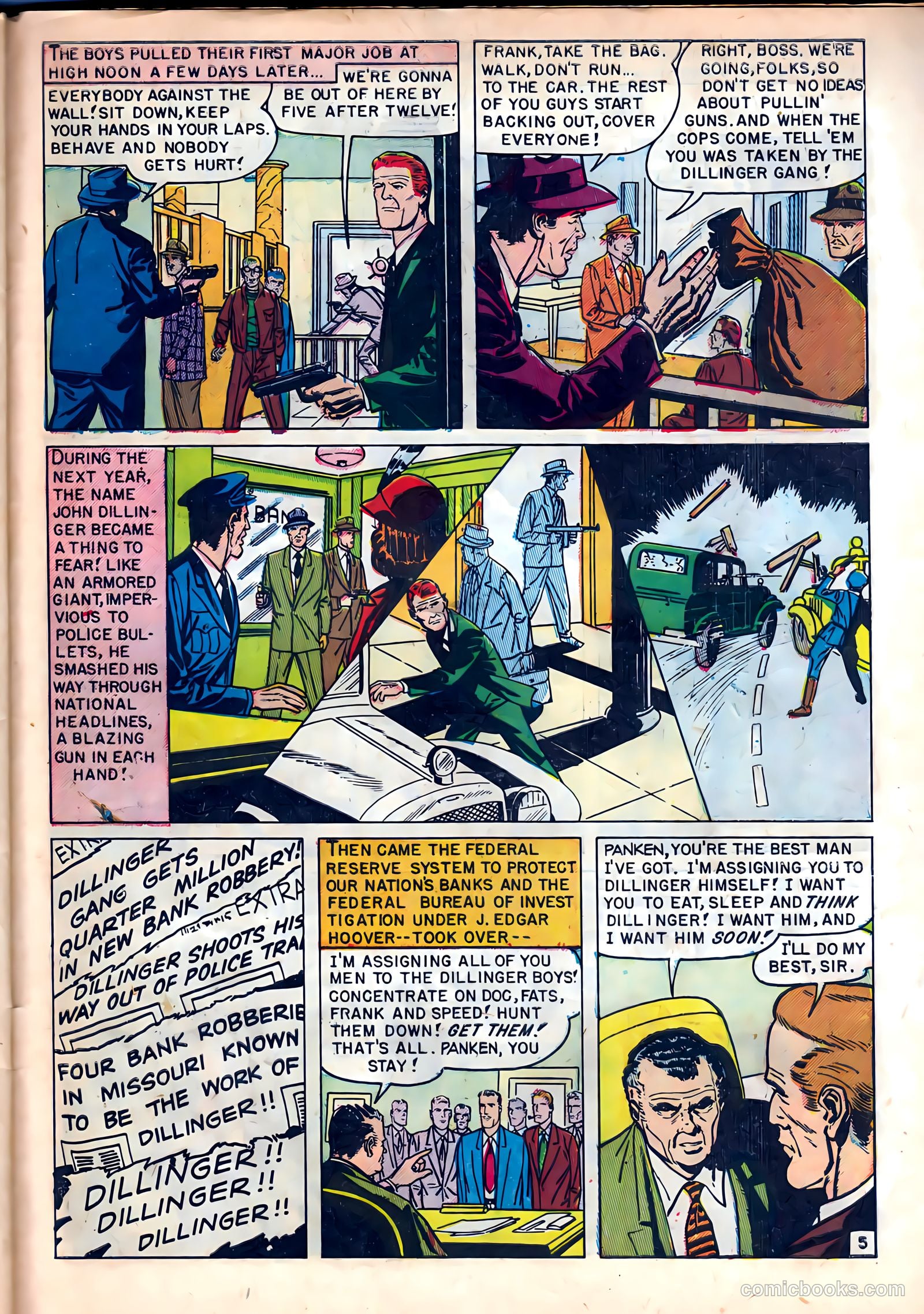 Famous Gangsters #1 — page 31 of 37