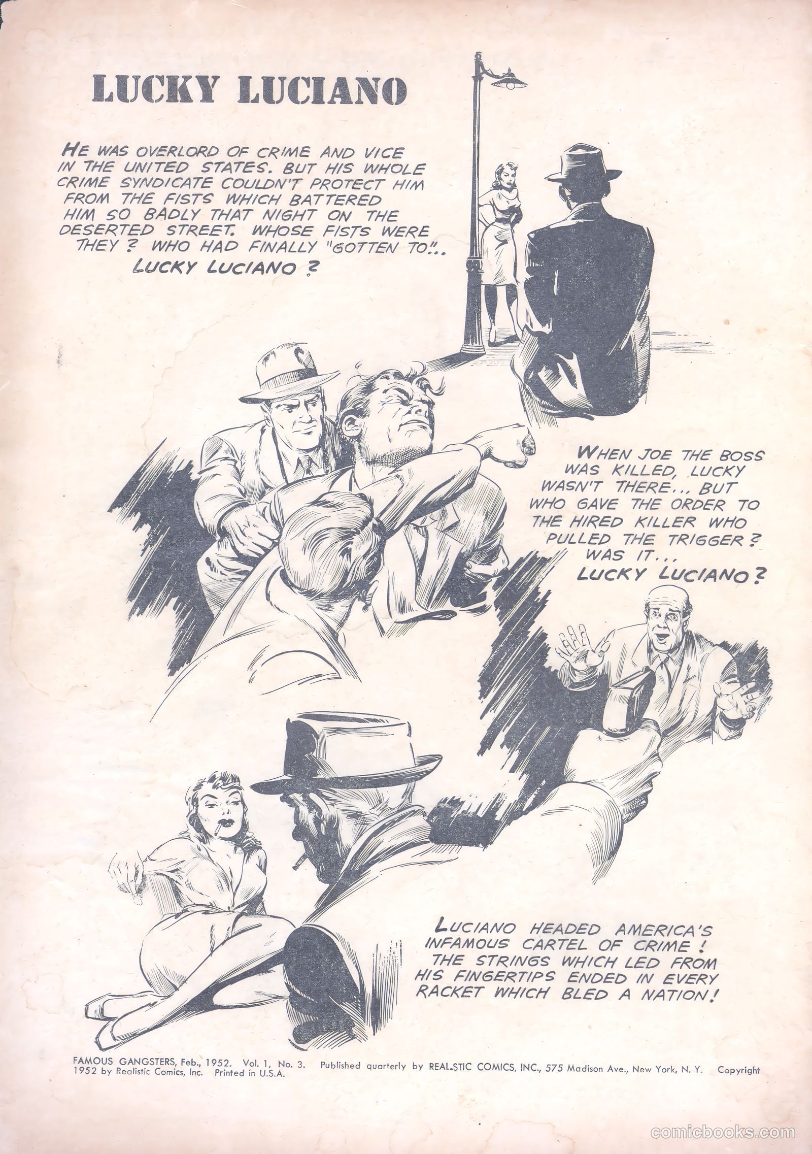 Famous Gangsters #3 — page 2 of 36