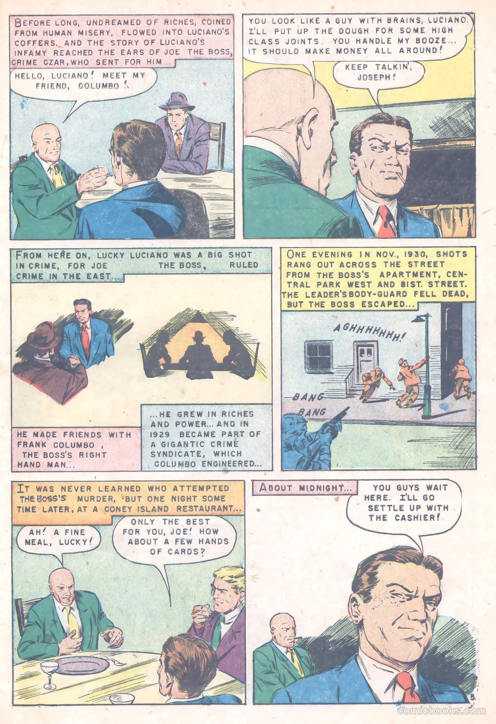 Famous Gangsters #3 — page 7 of 36