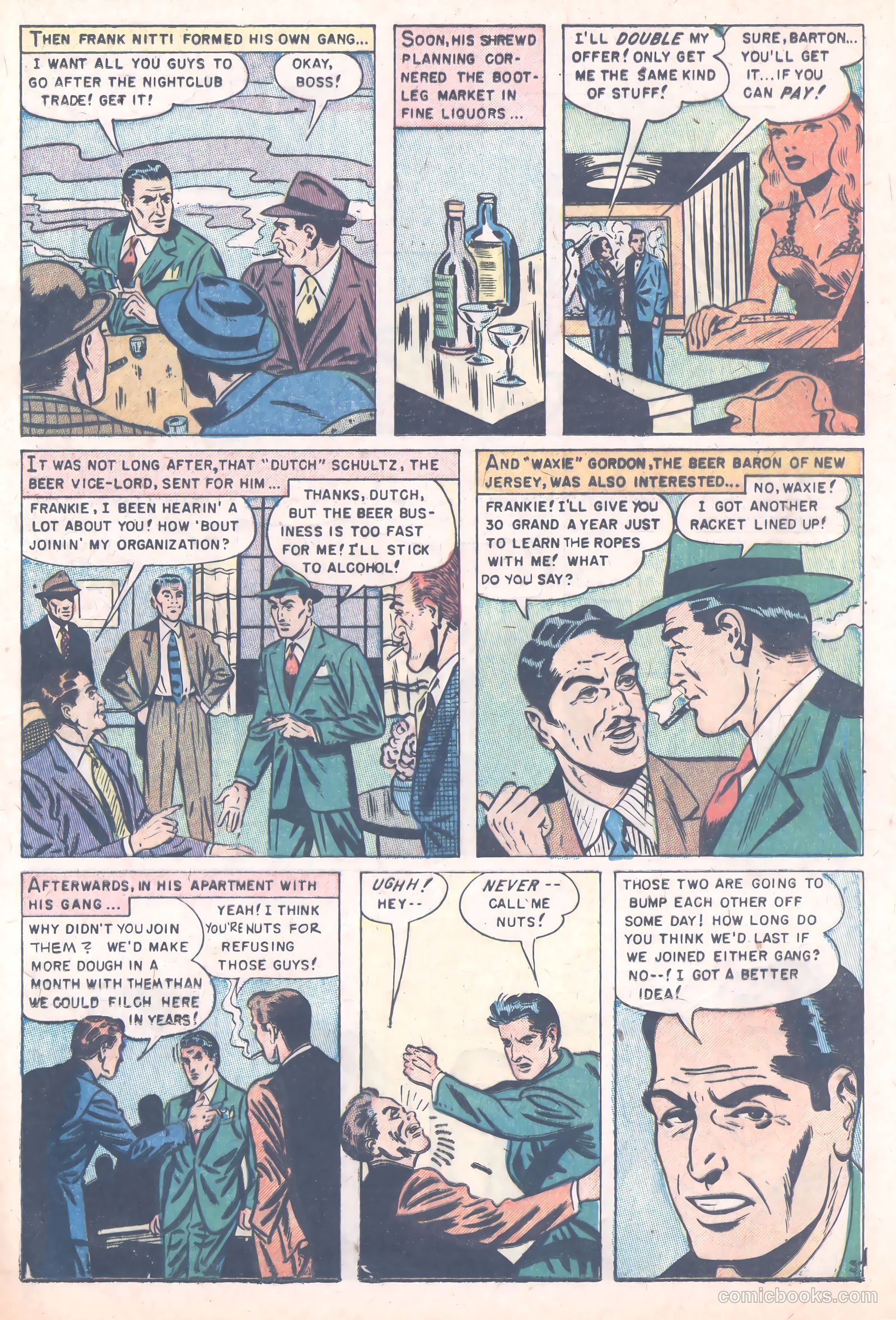 Famous Gangsters #3 — page 21 of 36