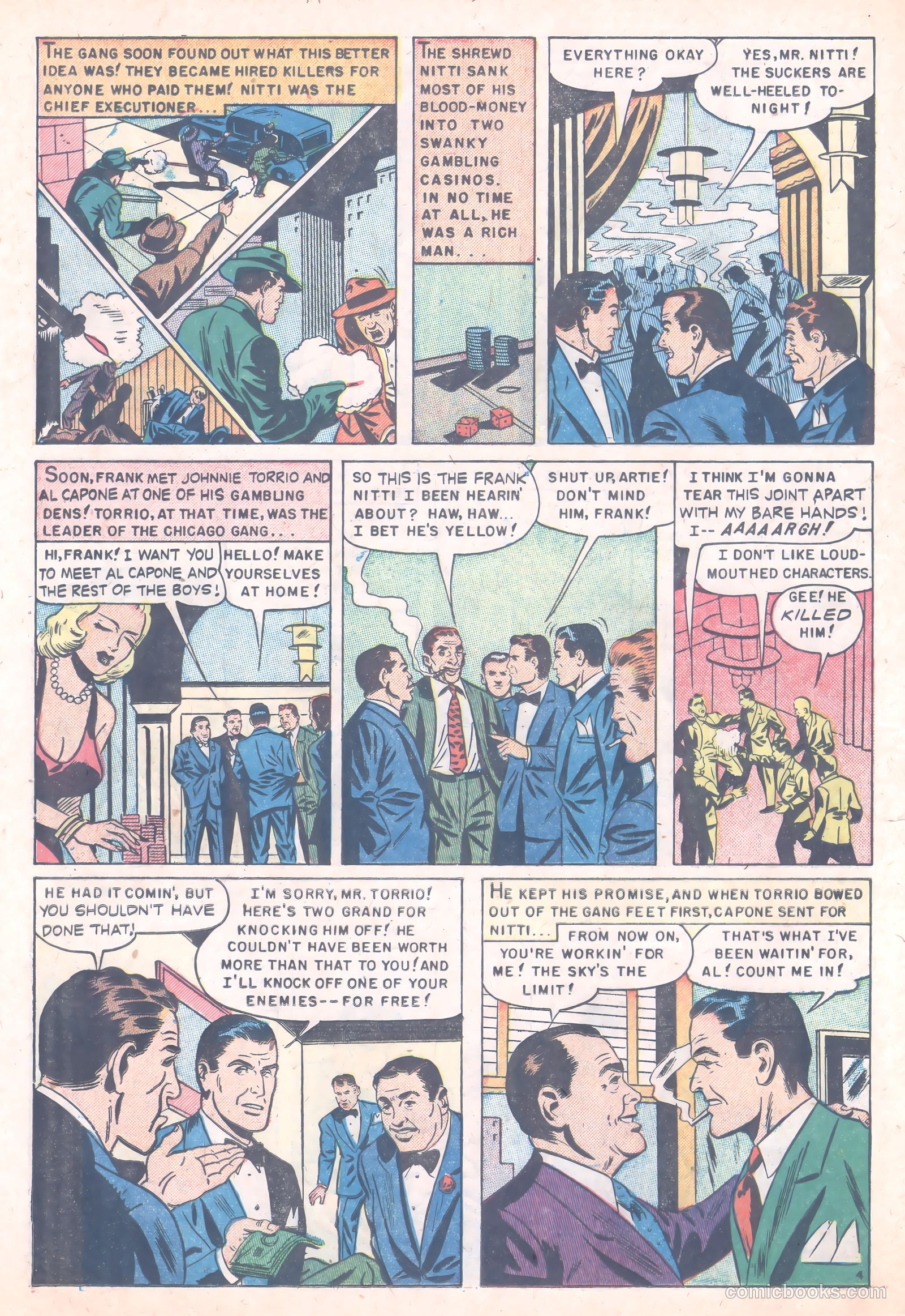 Famous Gangsters #3 — page 22 of 36