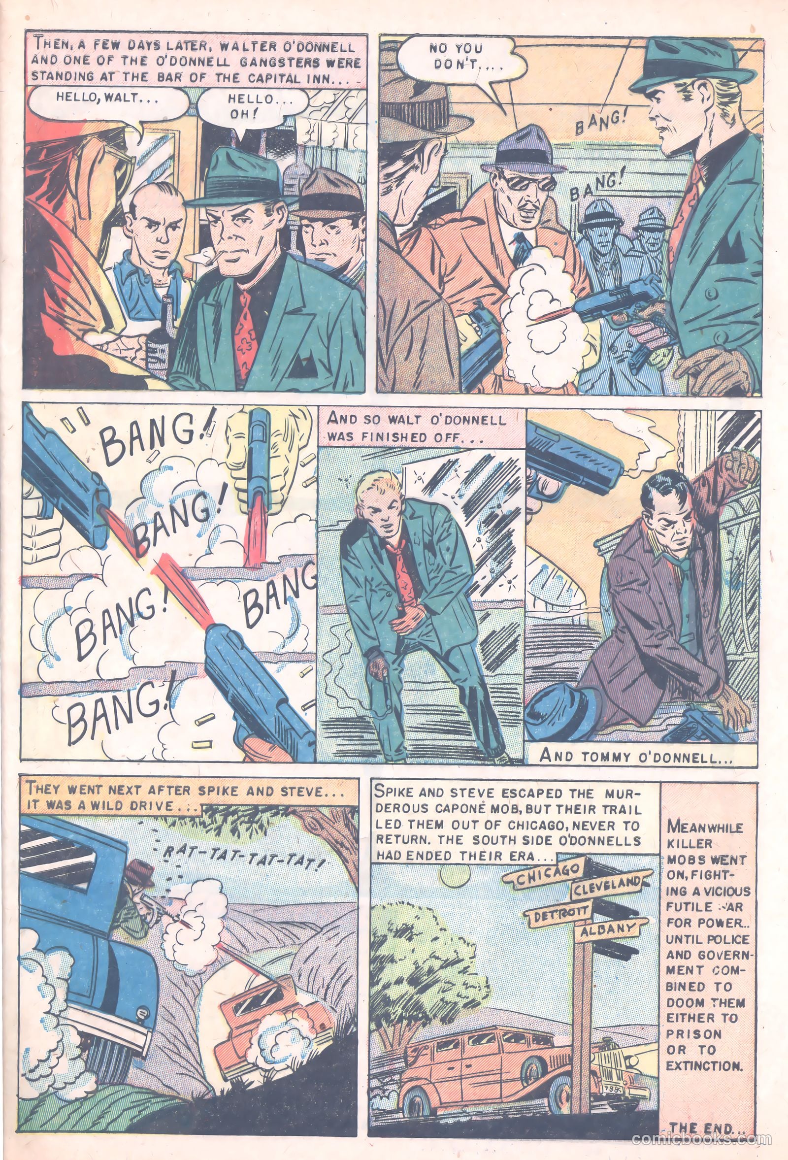 Famous Gangsters #3 — page 33 of 36