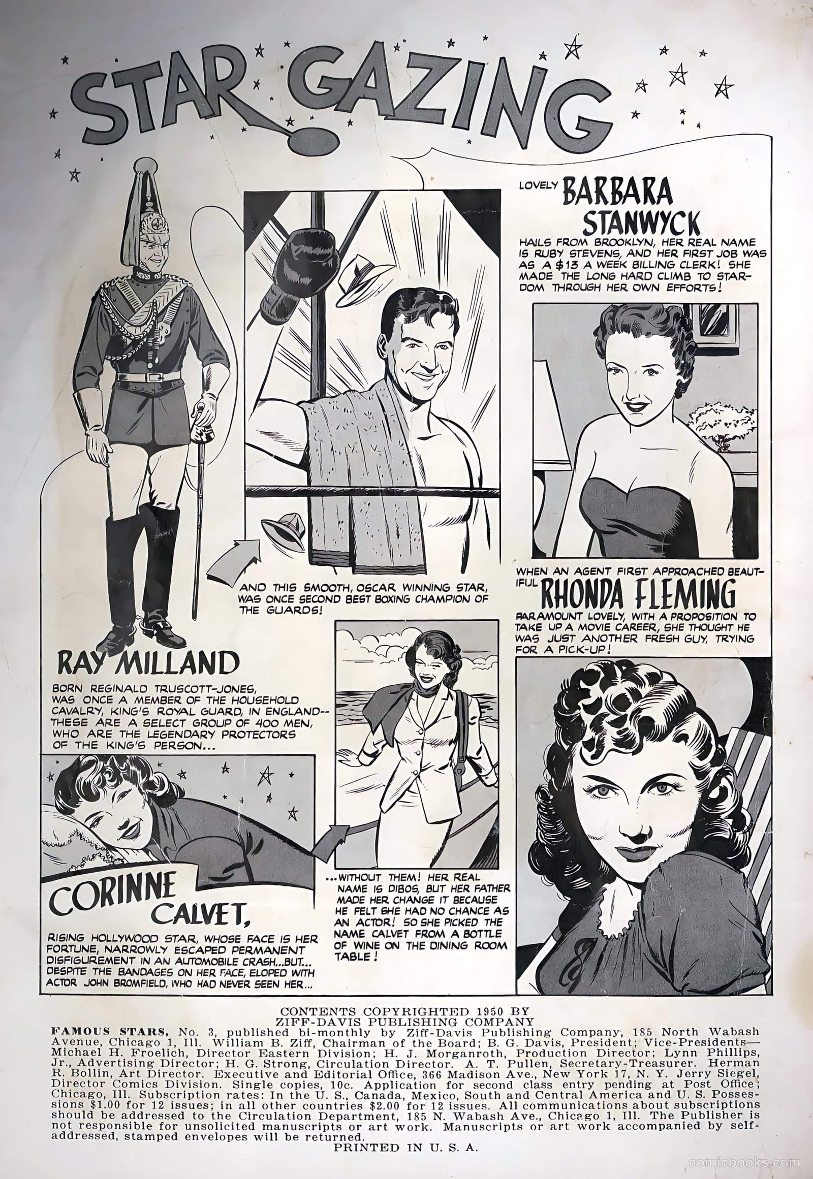Famous Stars #3 — page 2 of 36