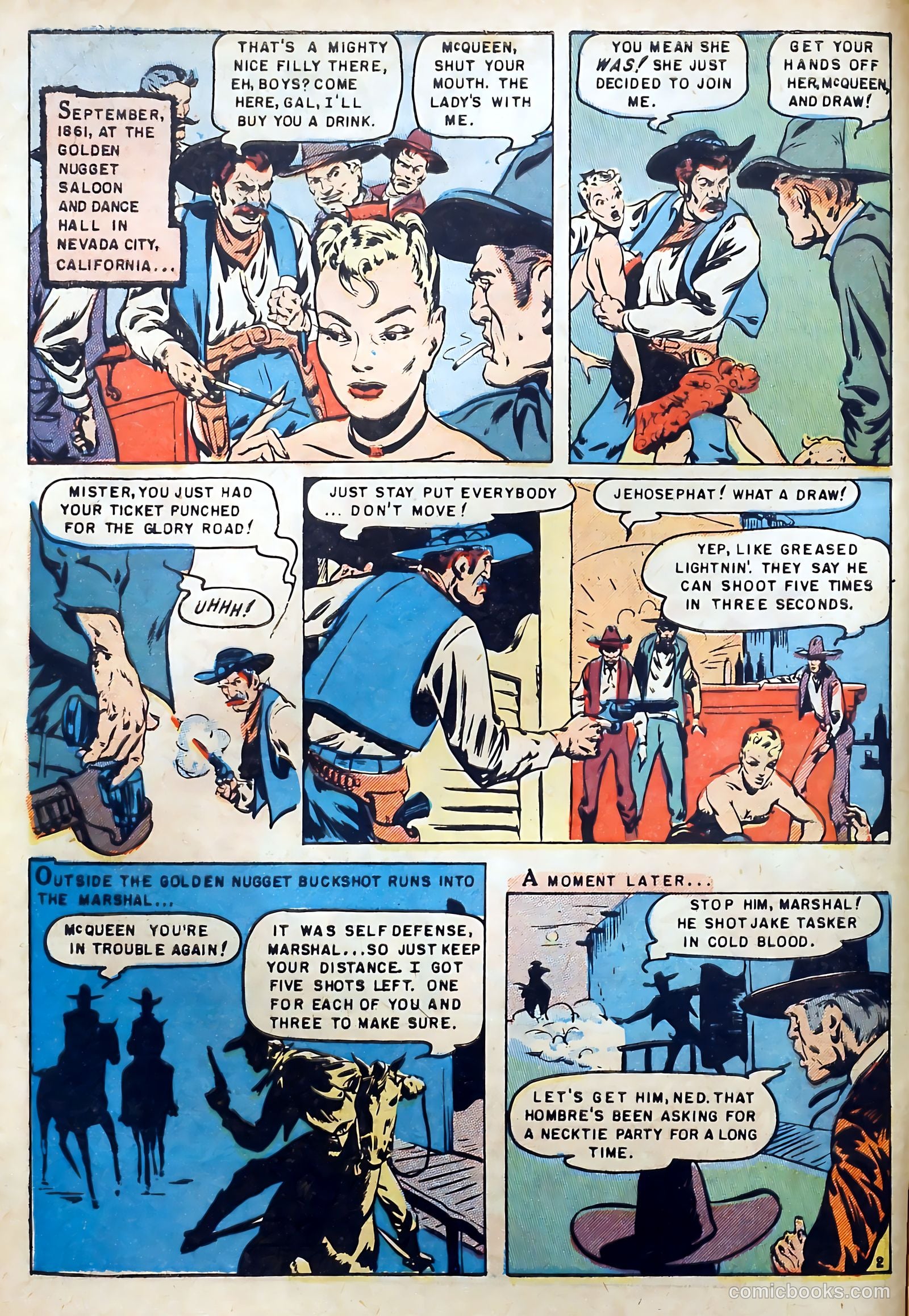 Famous Western Badmen #13 — page 4 of 36