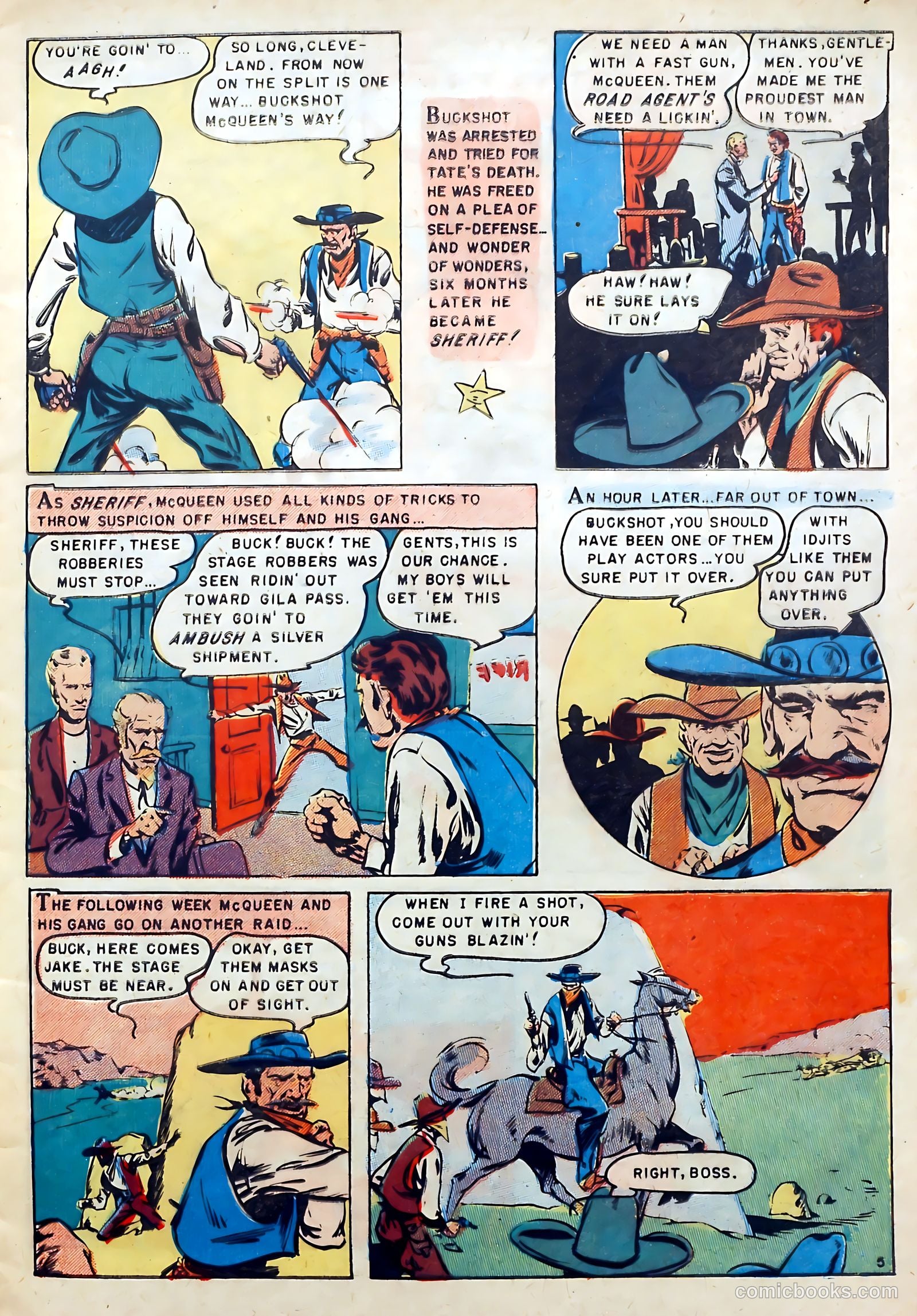 Famous Western Badmen #13 — page 7 of 36