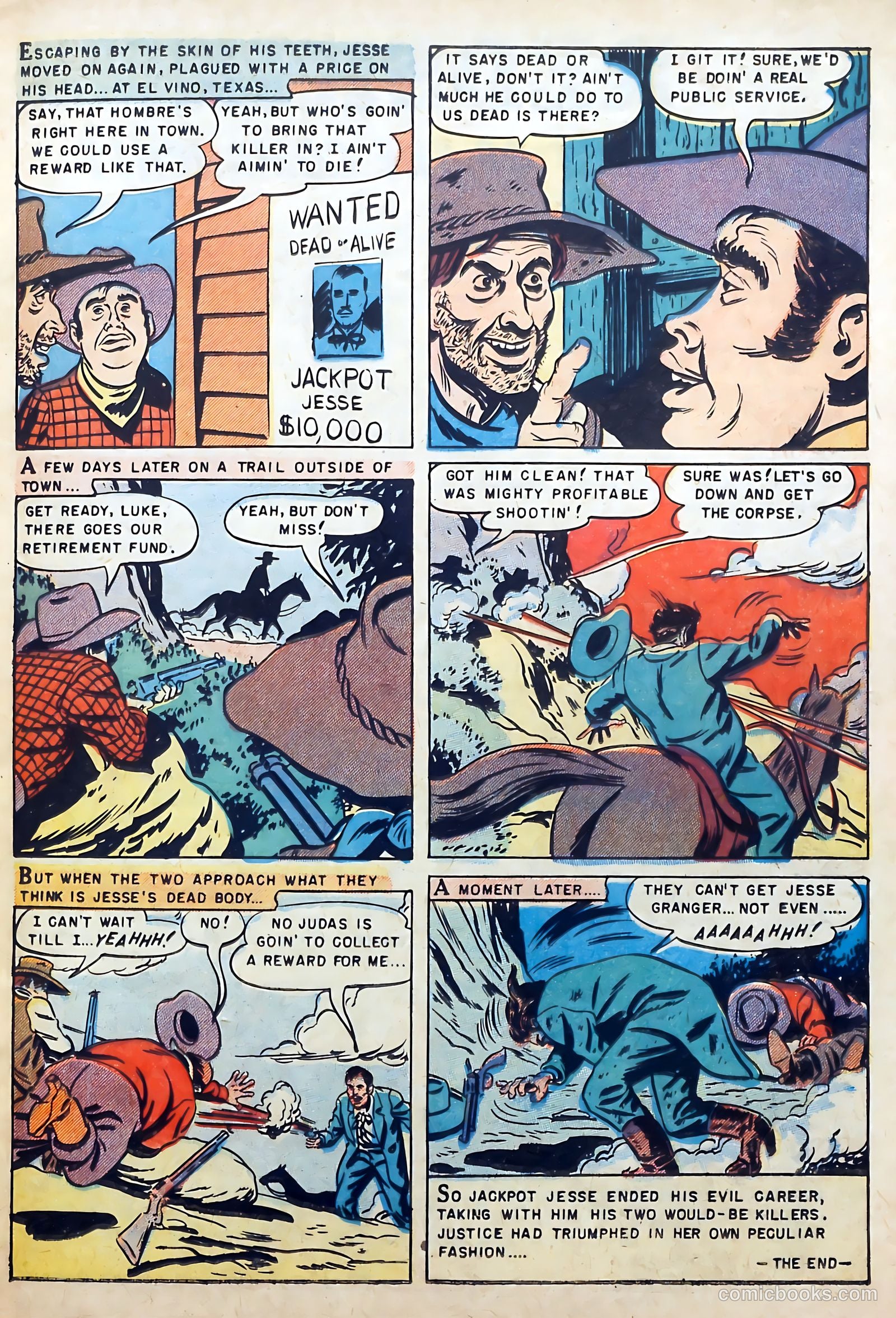 Famous Western Badmen #13 — page 17 of 36