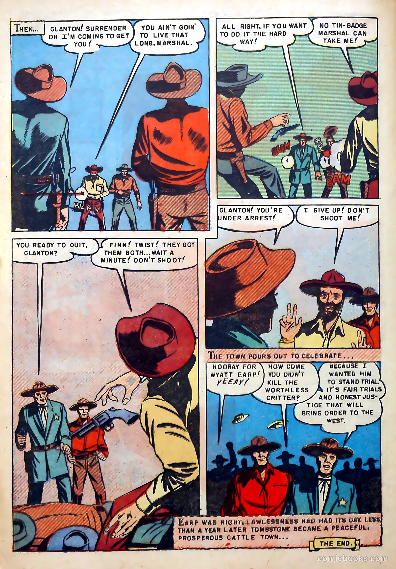 Famous Western Badmen #13 — page 26 of 36