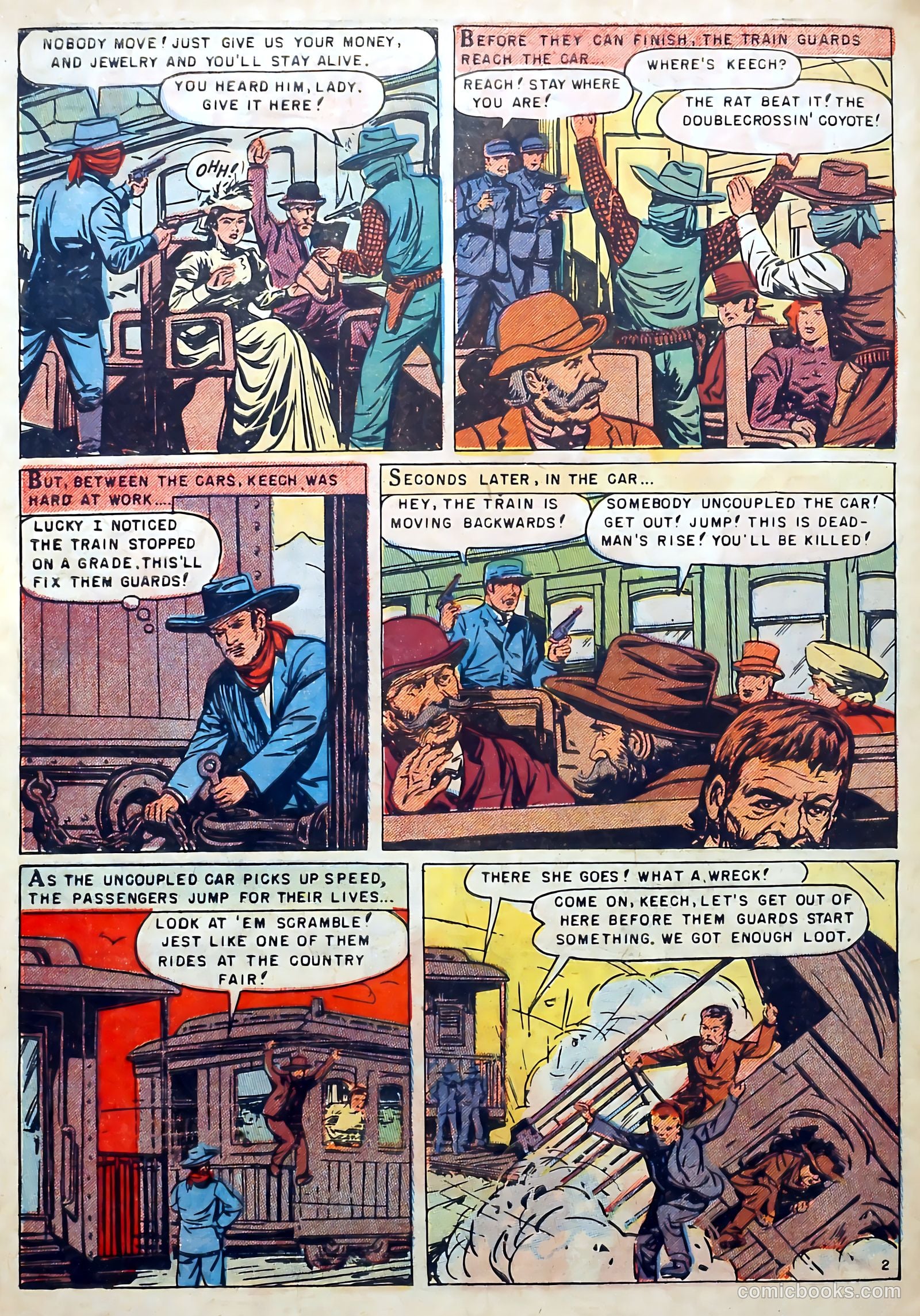 Famous Western Badmen #13 — page 28 of 36