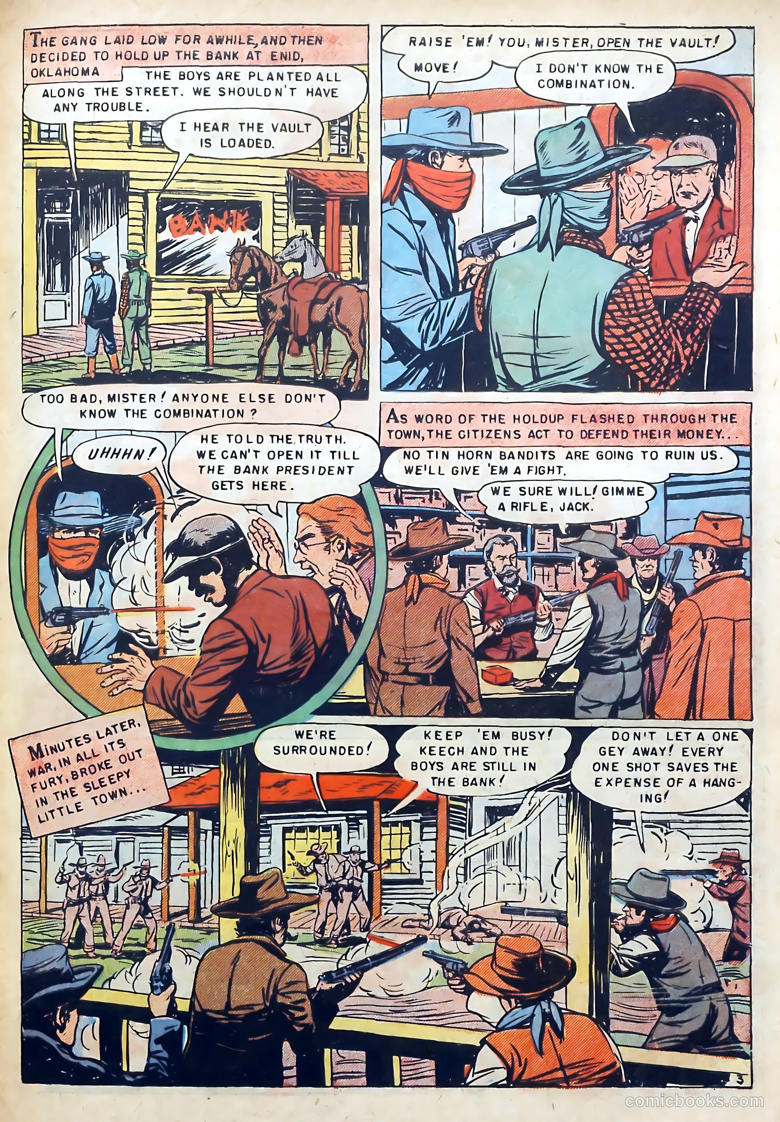 Famous Western Badmen #13 — page 29 of 36
