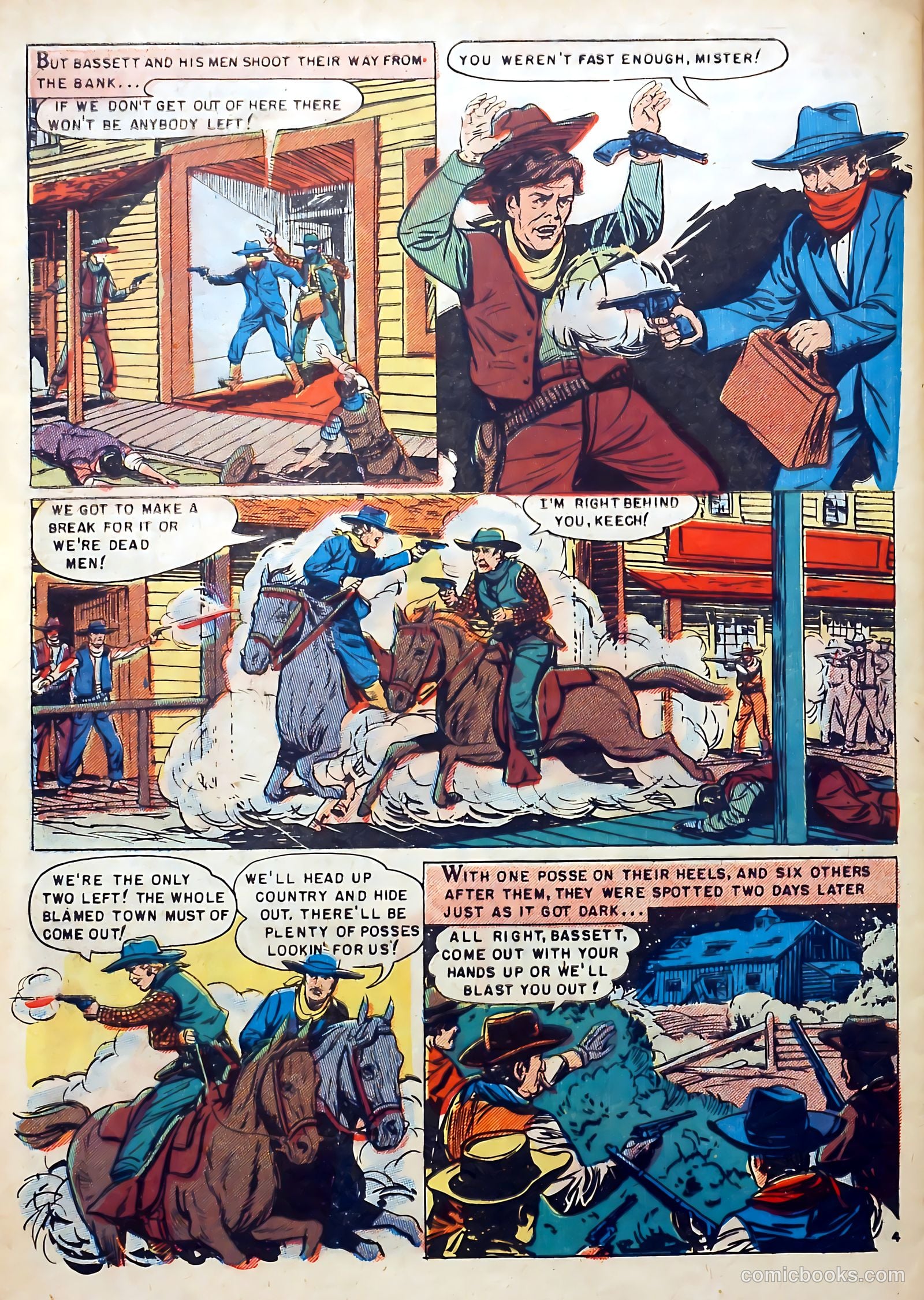 Famous Western Badmen #13 — page 30 of 36