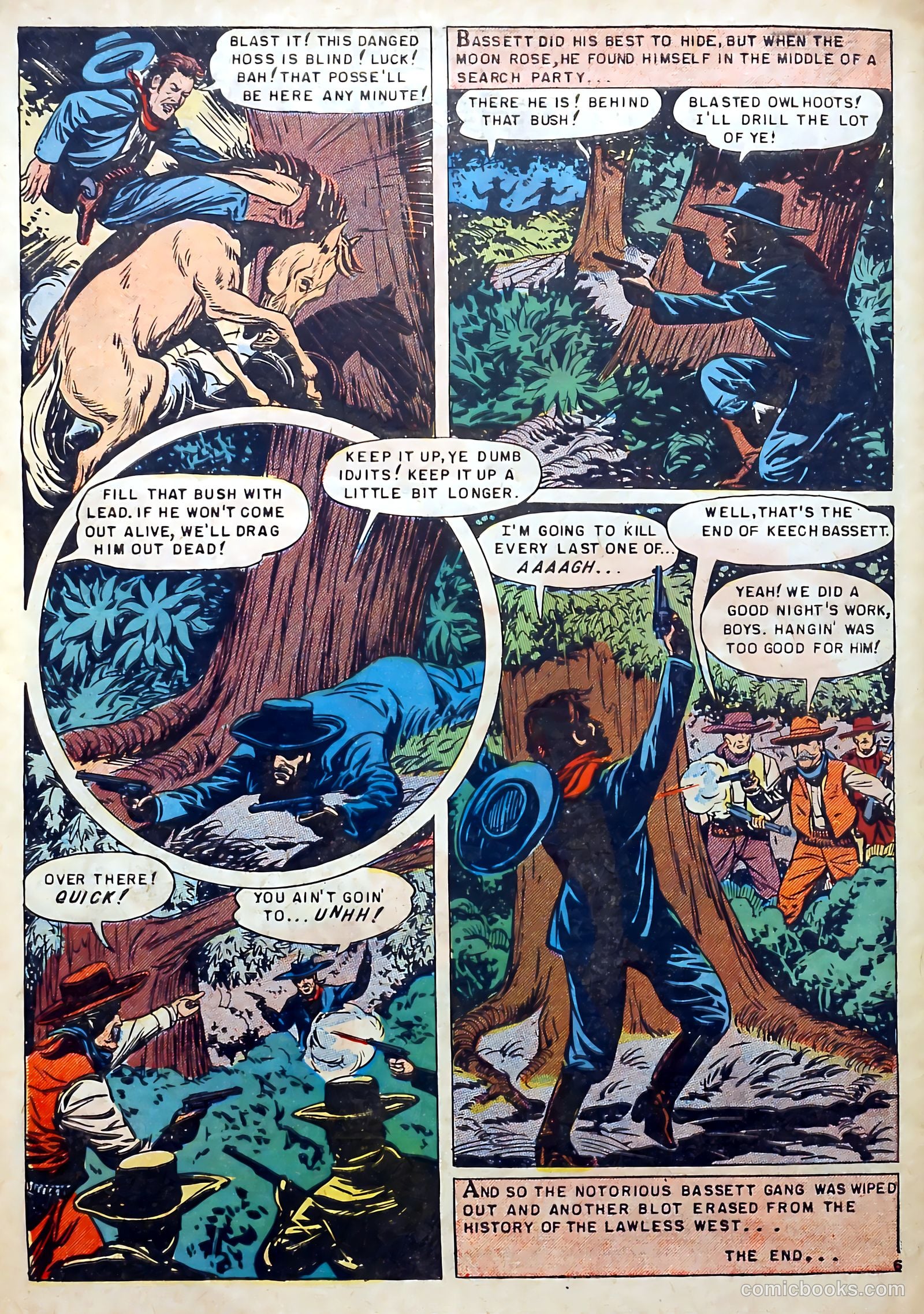 Famous Western Badmen #13 — page 32 of 36